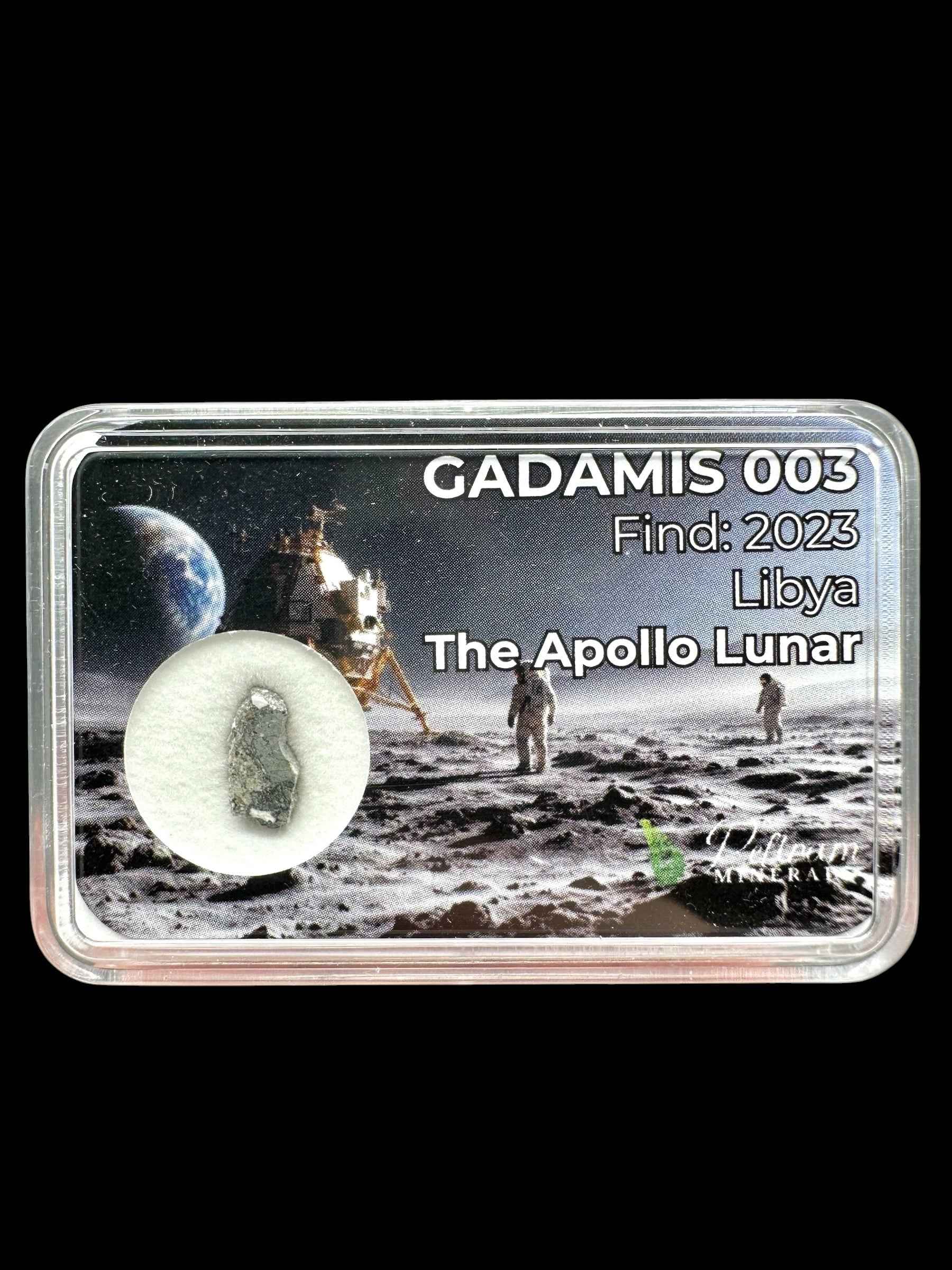 Meteorite lunare Gadamis 003 – 0,1g – Libya - MEGD67