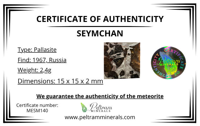 Meteorite Seymchan 2,4g – Magadan, Russia - MESM140