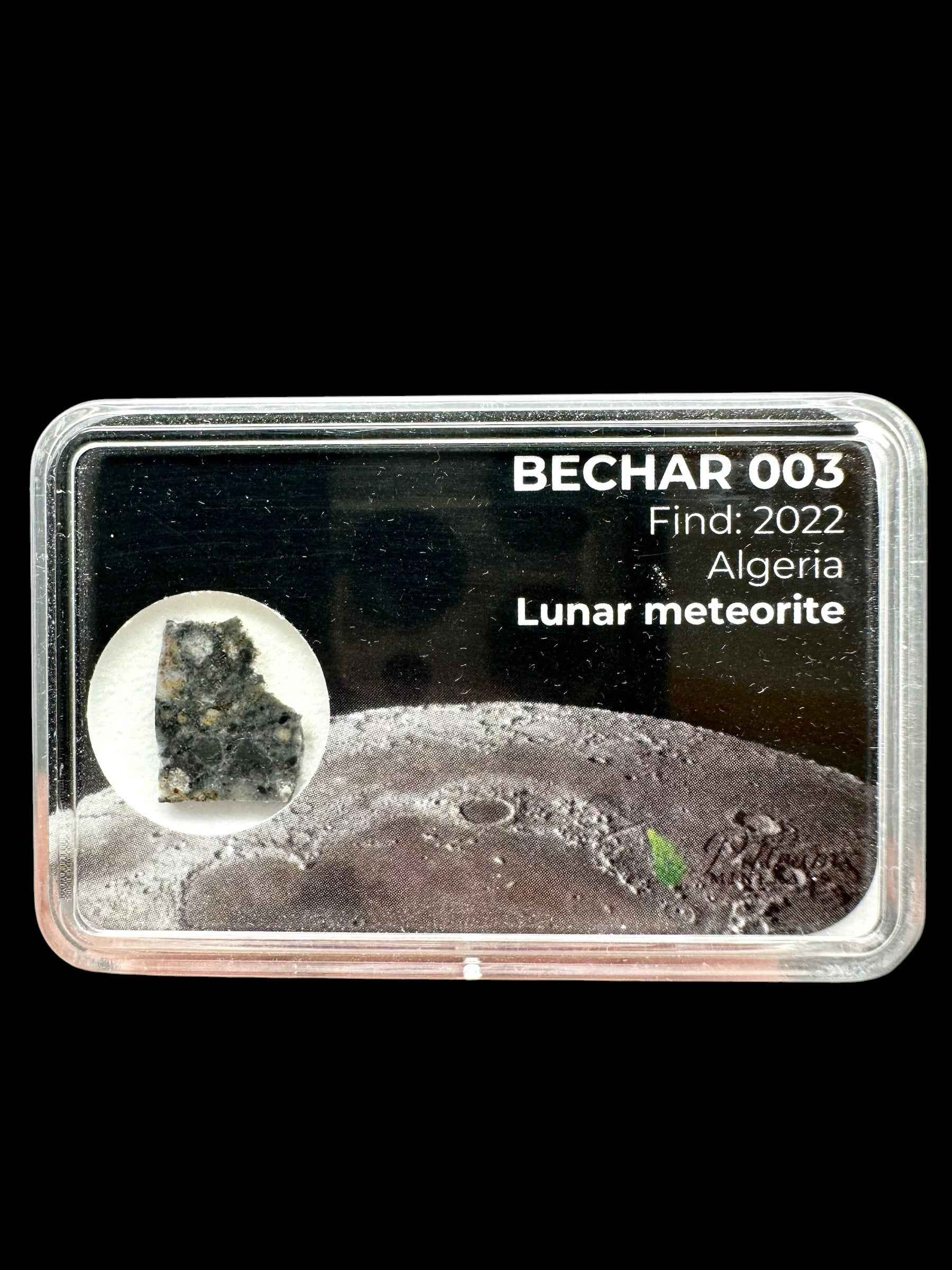 Meteorite lunare Bechar 003 – 0,3g – Algeria - MEBA197
