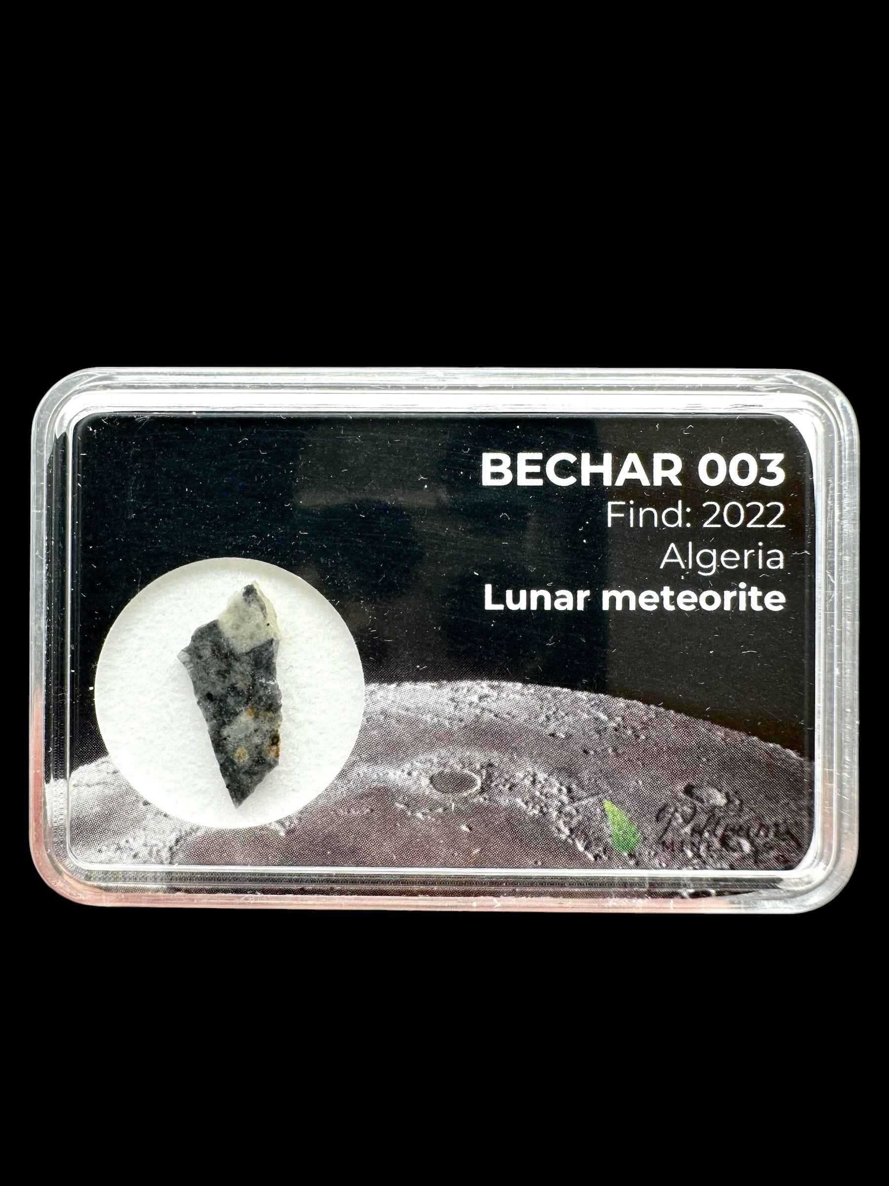 Meteorite lunare Bechar 003 – 0,2g – Algeria - MEBA198