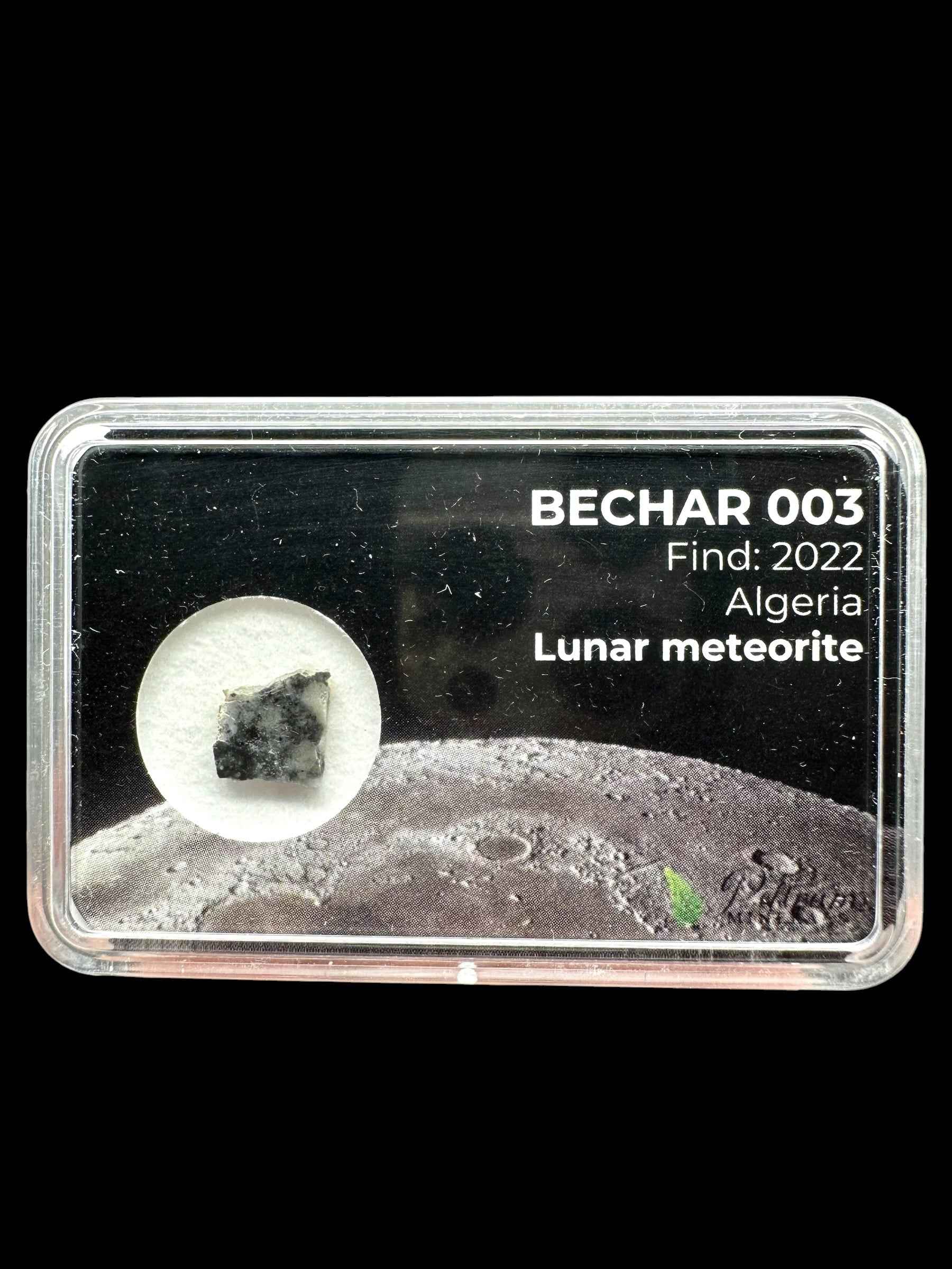 Meteorite lunare Bechar 003 – 0,1g – Algeria - MEBA199