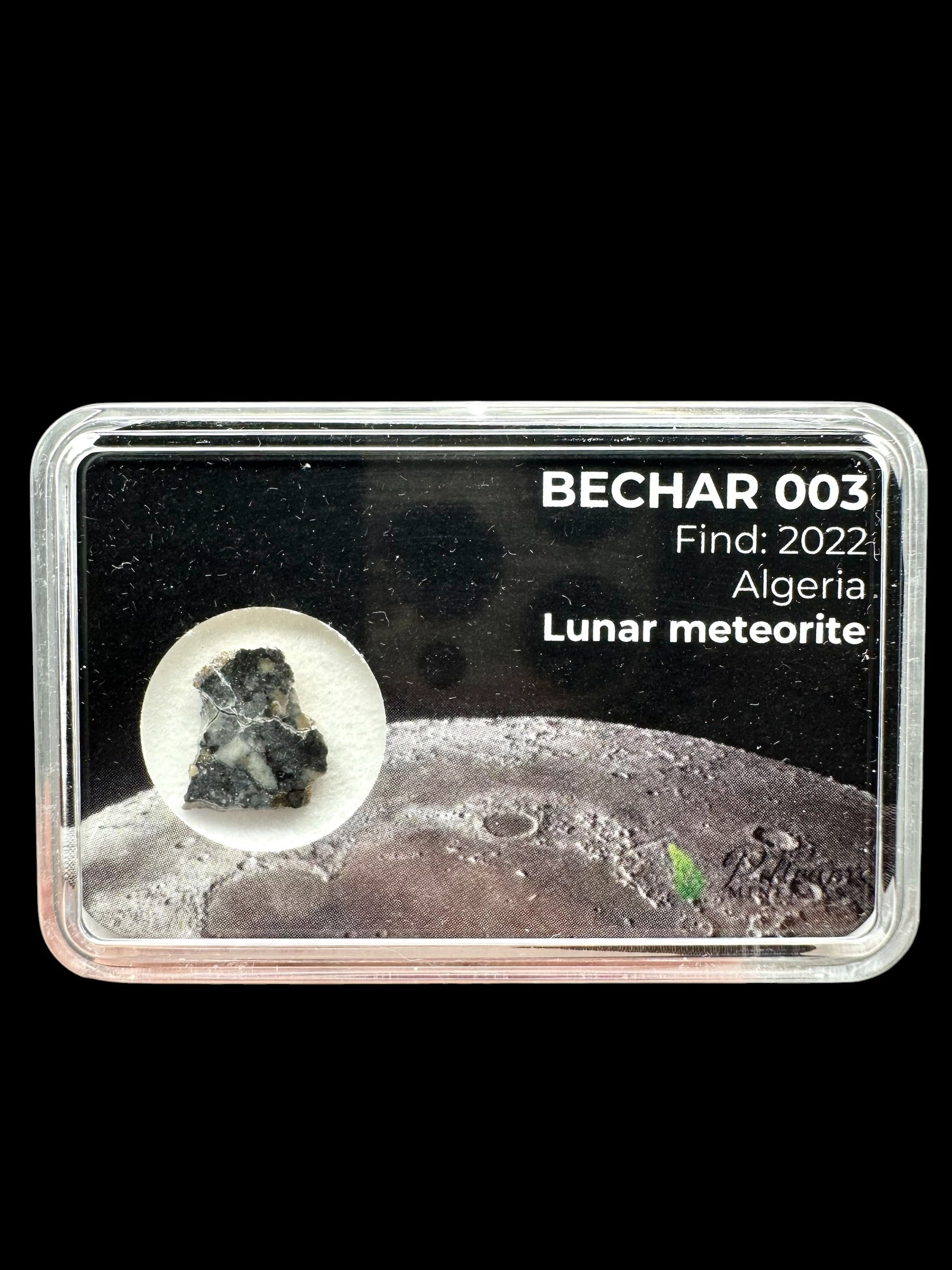 Lunar meteorite Bechar 003 – 0,2g – Algeria