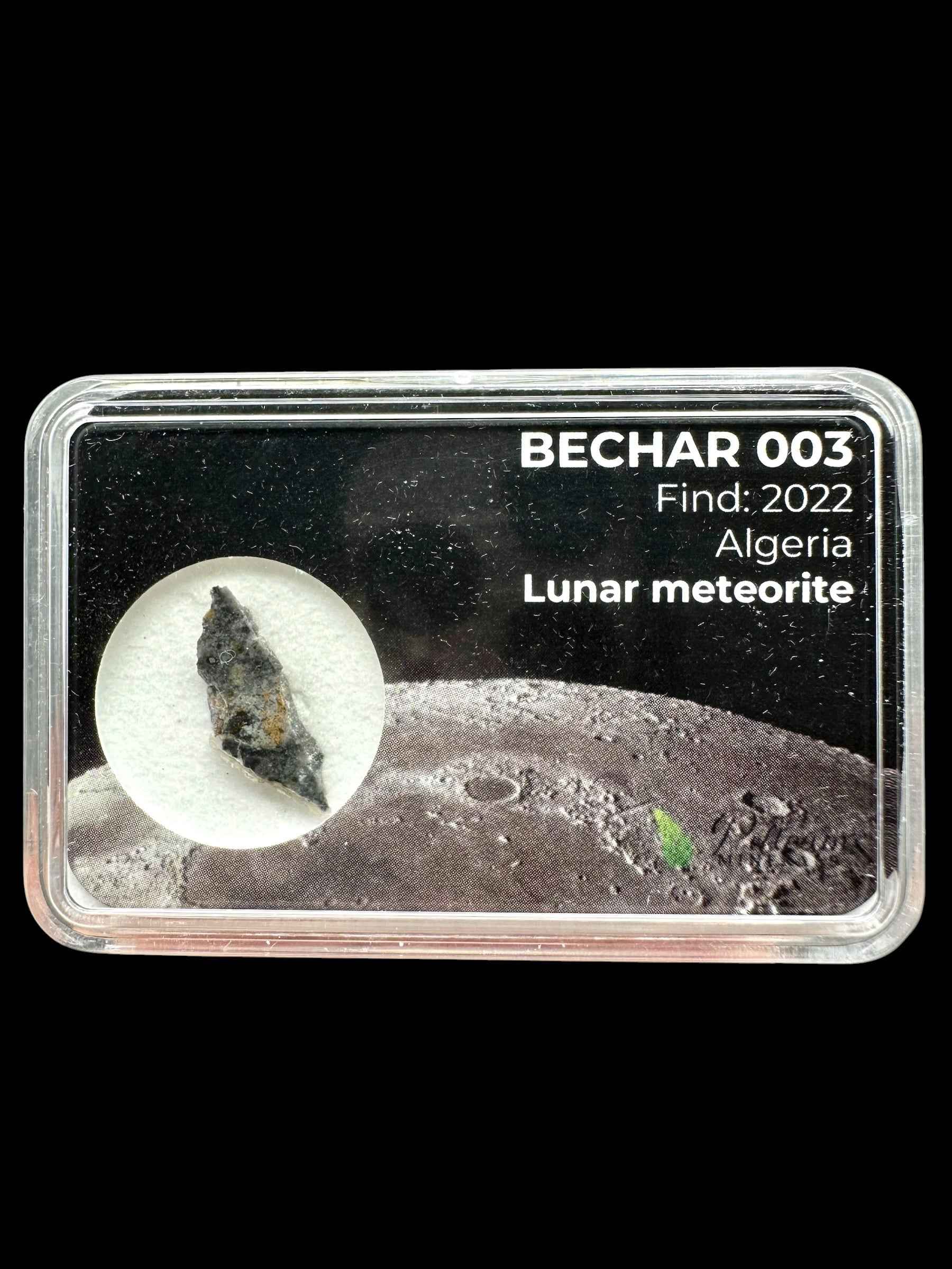 Meteorite lunare Bechar 003 – 0,2g – Algeria - MEBA202