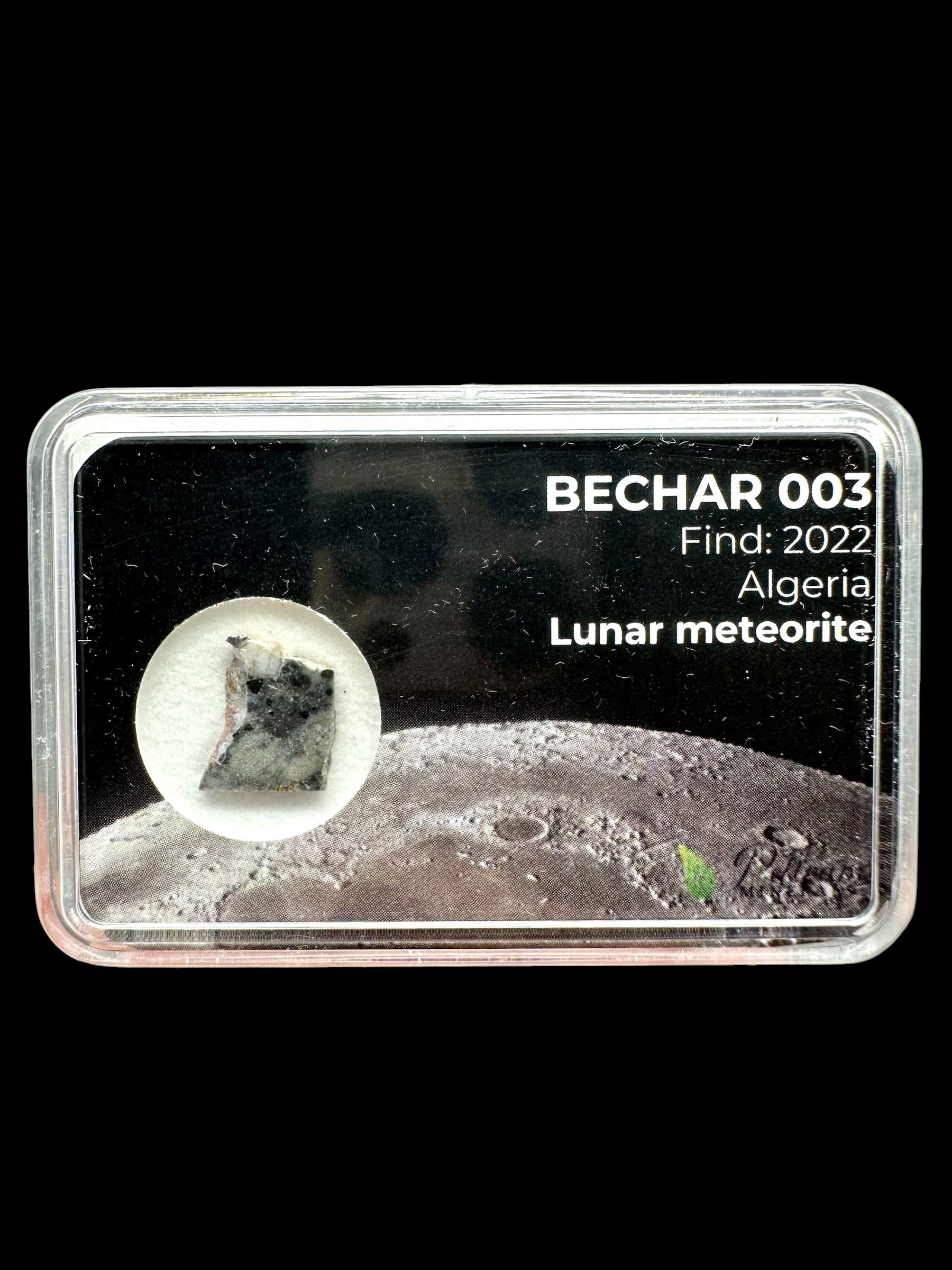 Lunar meteorite Bechar 003 – 0,2g – Algeria