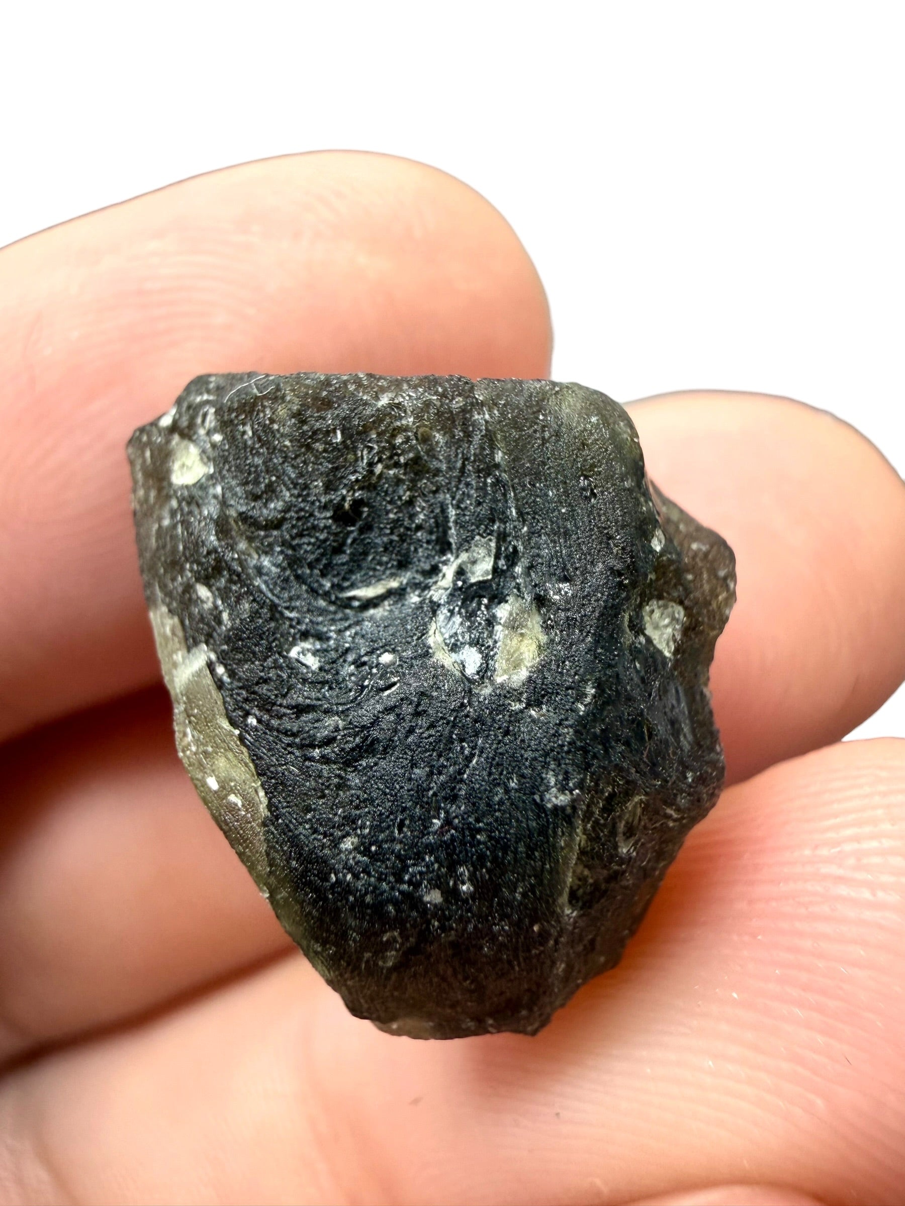 Two-colored Moldavite – Jakule – 4g - OVL256