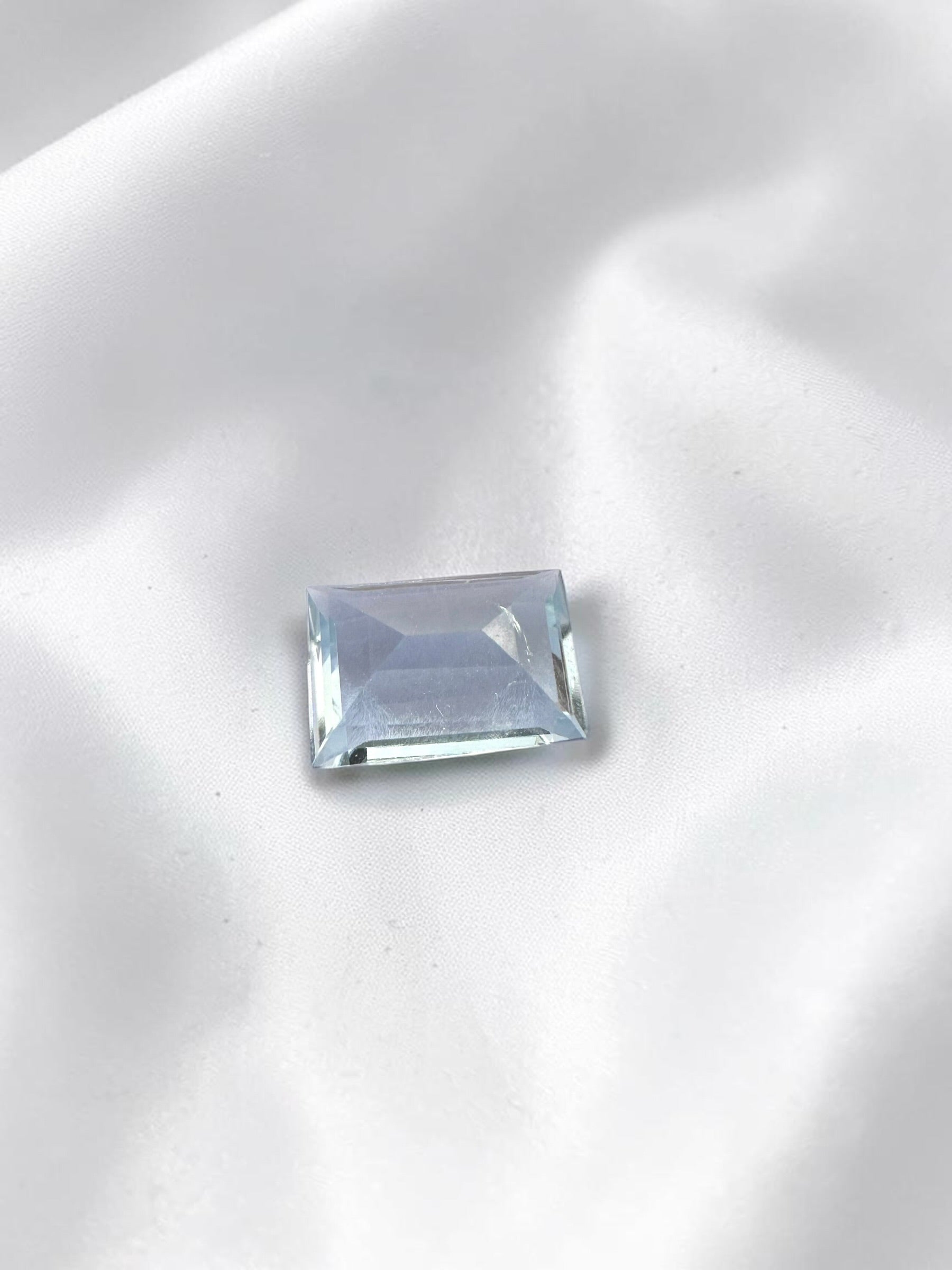 Faceted Aquamarine from India 1,05ct - BAK10