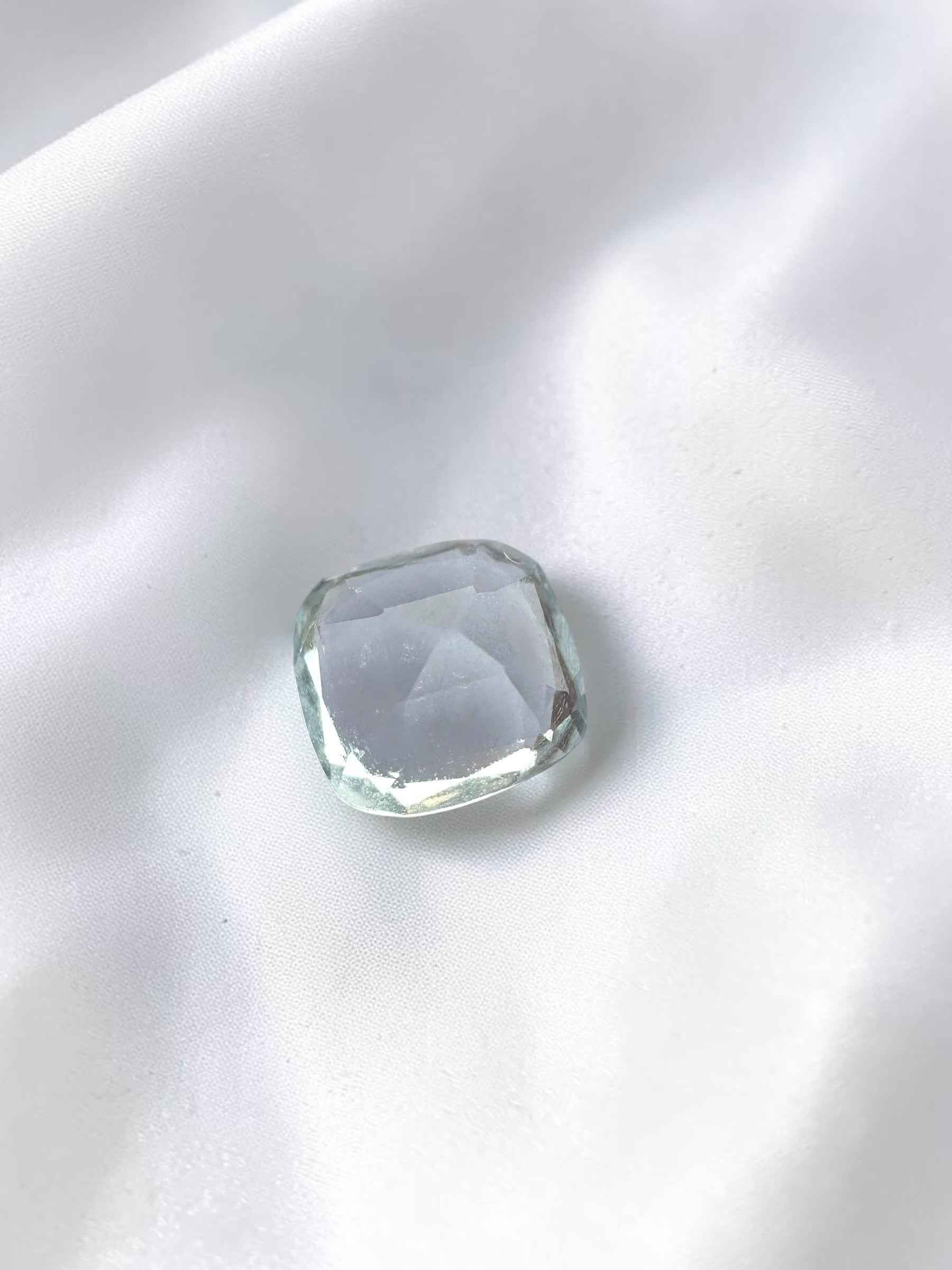 Acquamarina sfaccettata proveniente dall'India, 0,75 ct - BAK12