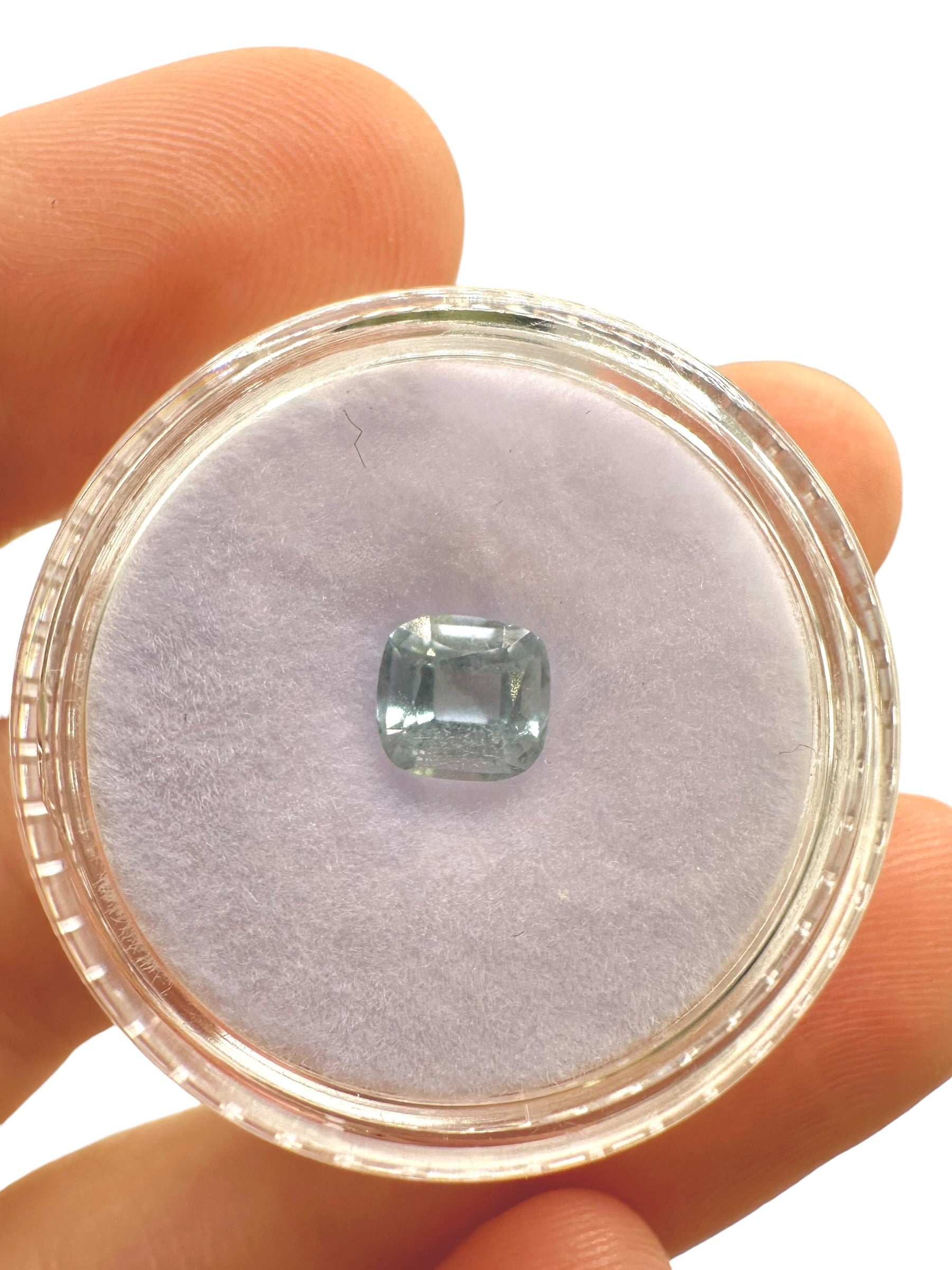 Faceted Aquamarine from India 0,75ct - BAK12
