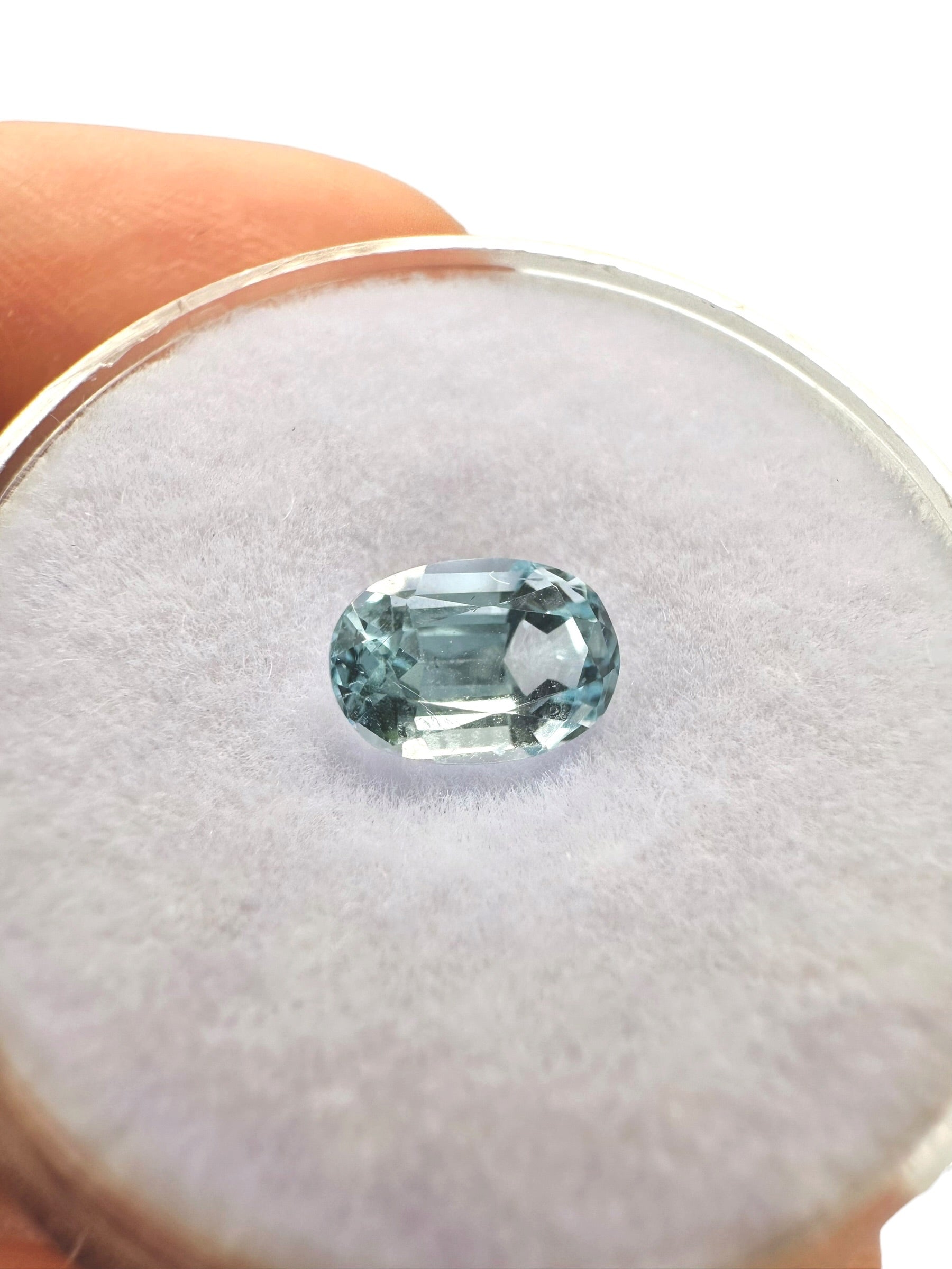 Faceted Aquamarine from India 0,65ct - BAK13