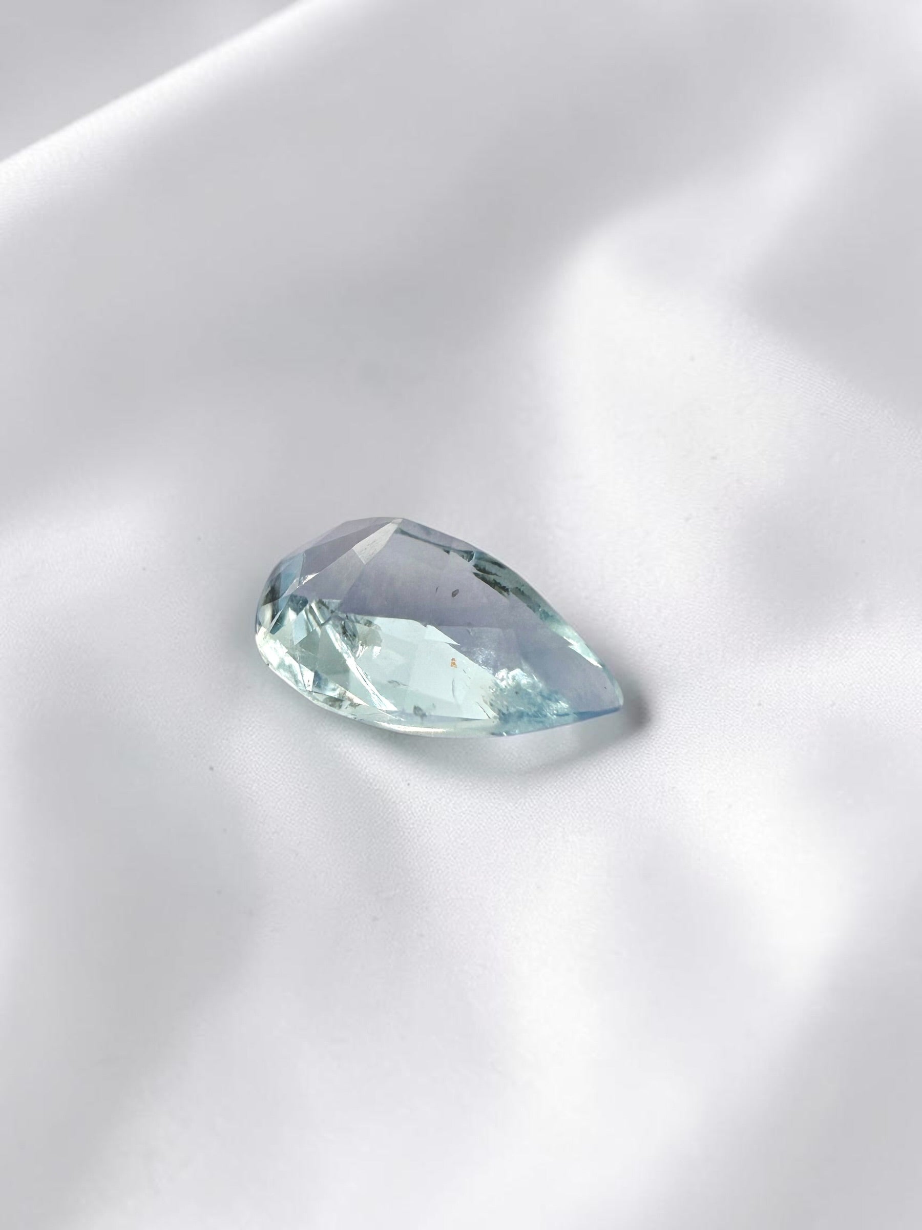 Faceted Aquamarine from India 1ct - BAK14