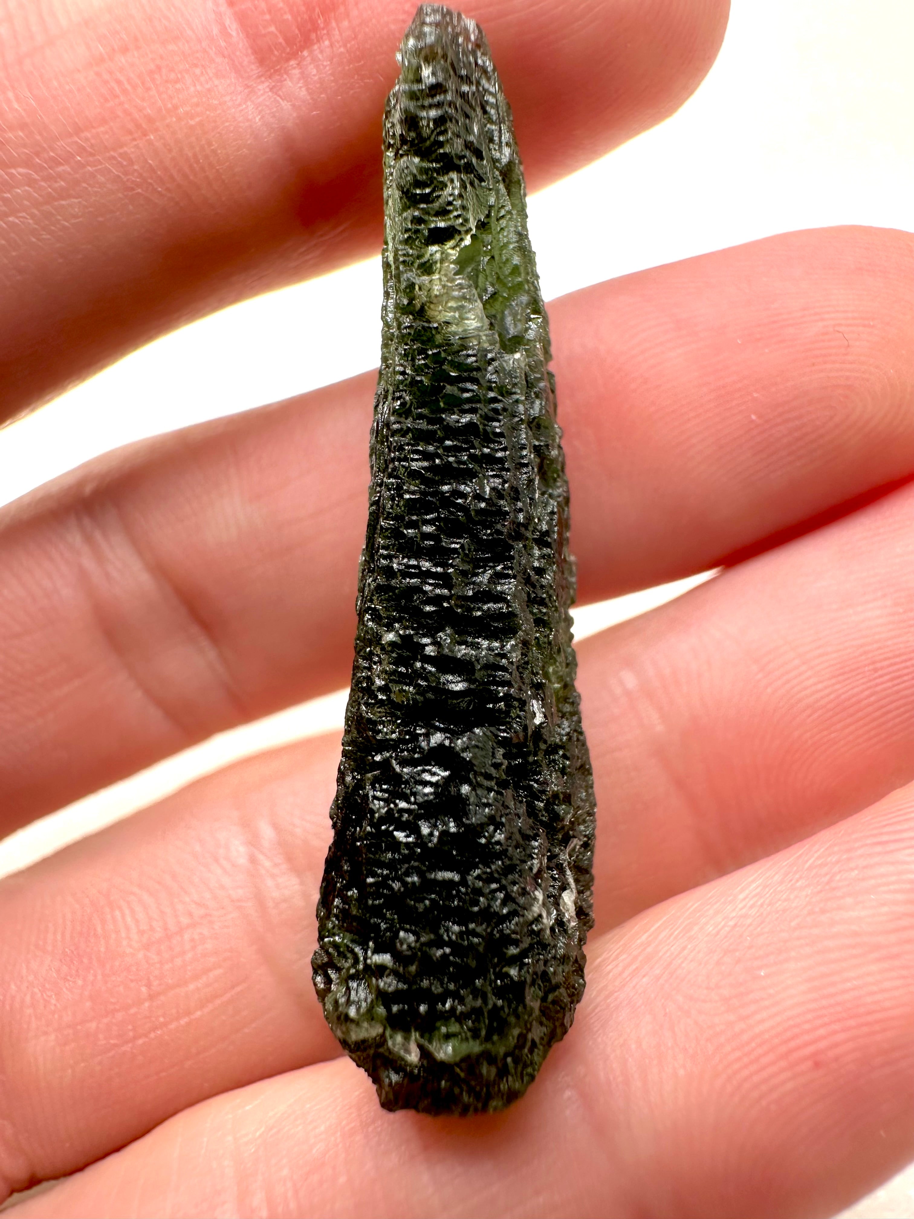 Moldavite – Kvitkovice – 9,4g - V1655