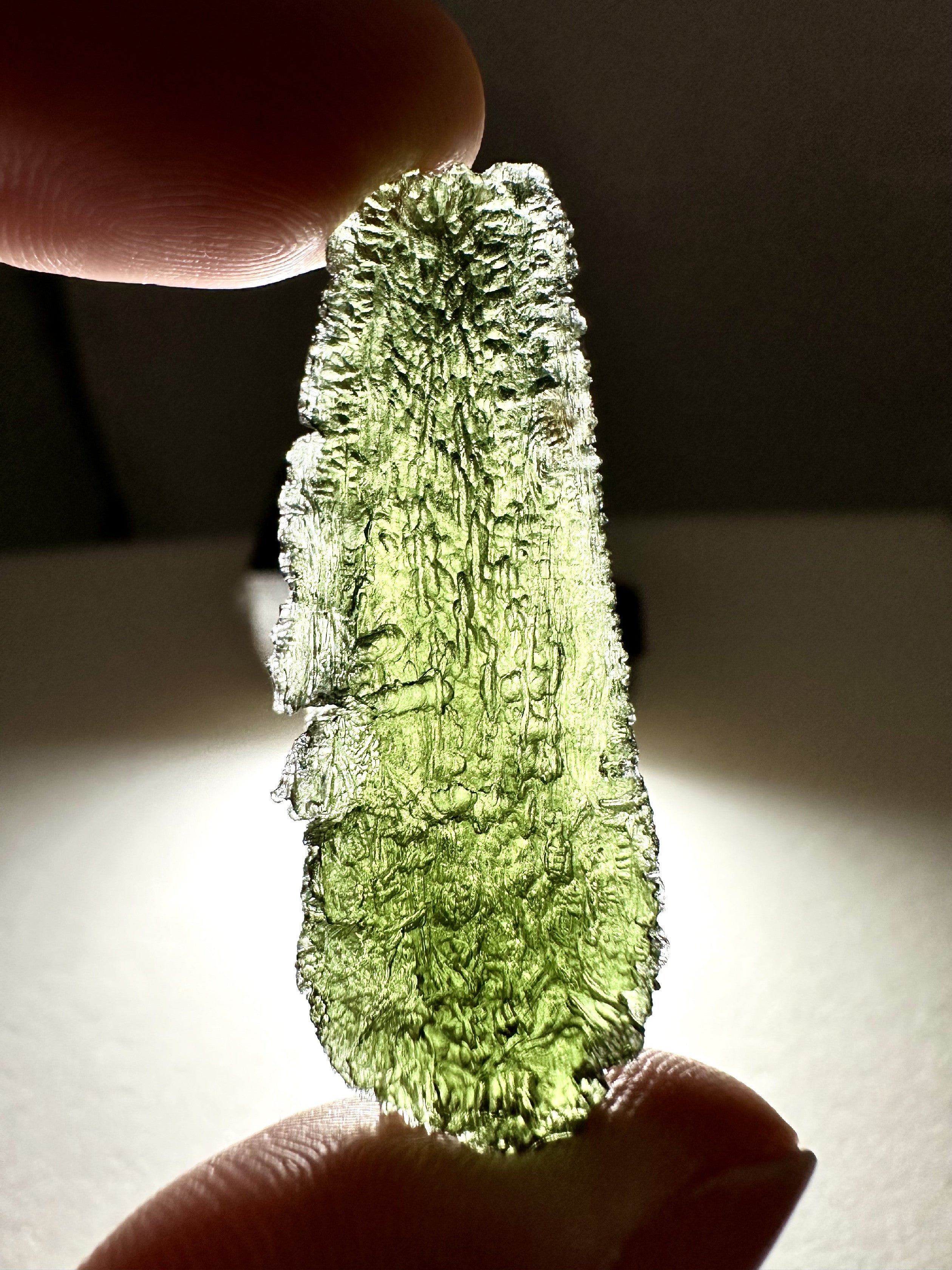 Moldavite – Kvitkovice – 9,4g - V1655