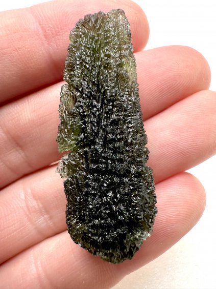 Moldavite Grezza – Kvitkovice – 9,4g - V006-1