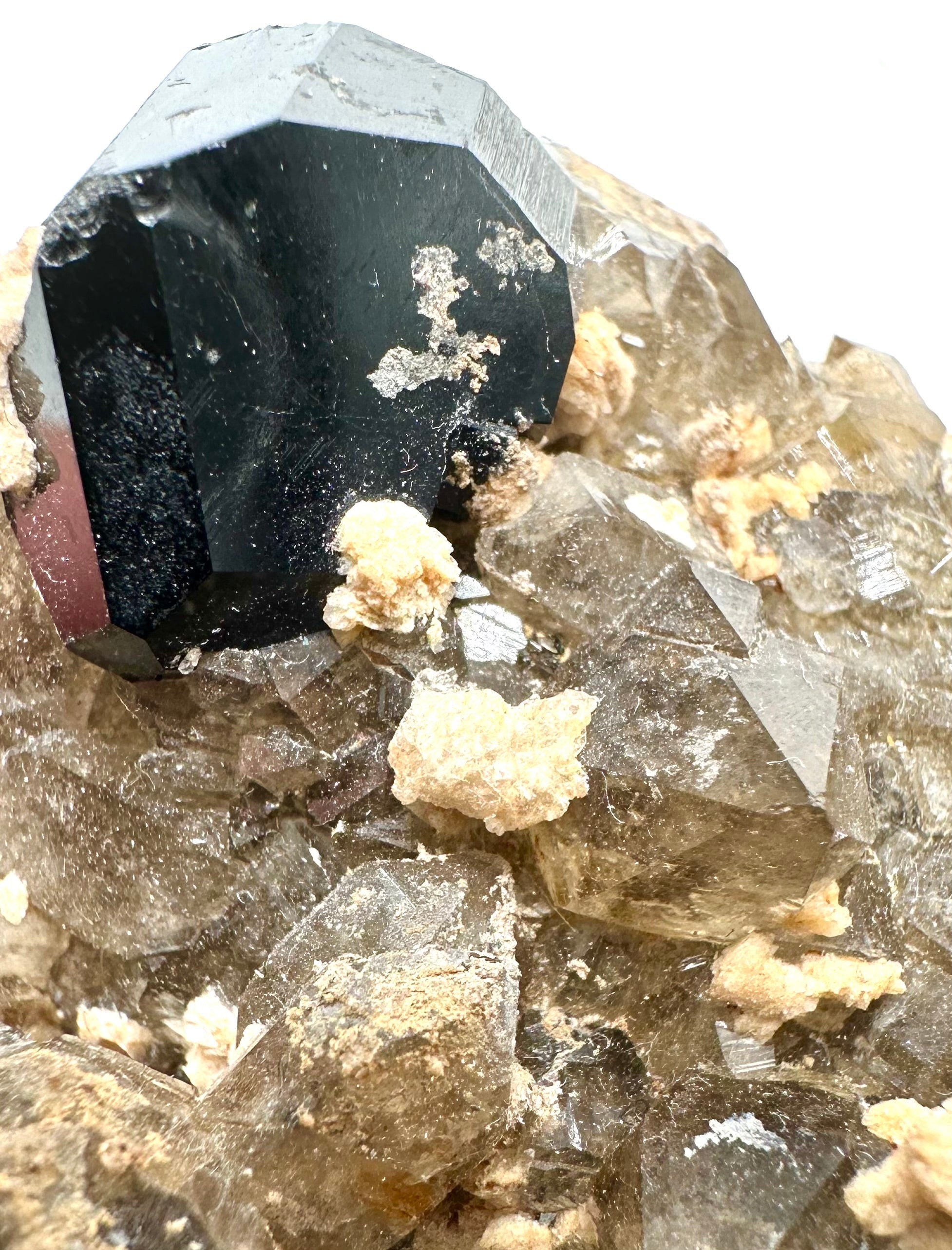 Smoky quartz - Schorl - Erongo, Namibia - Z002