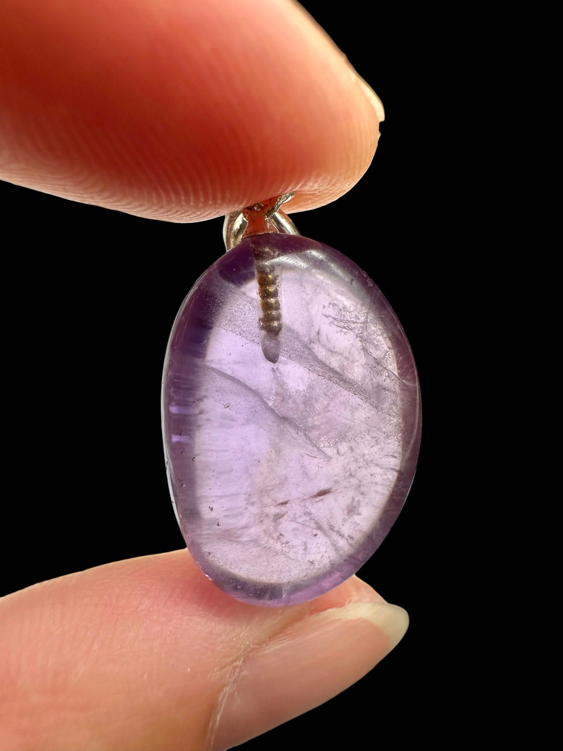 Silver pendant made of amethyst - SP/AM020