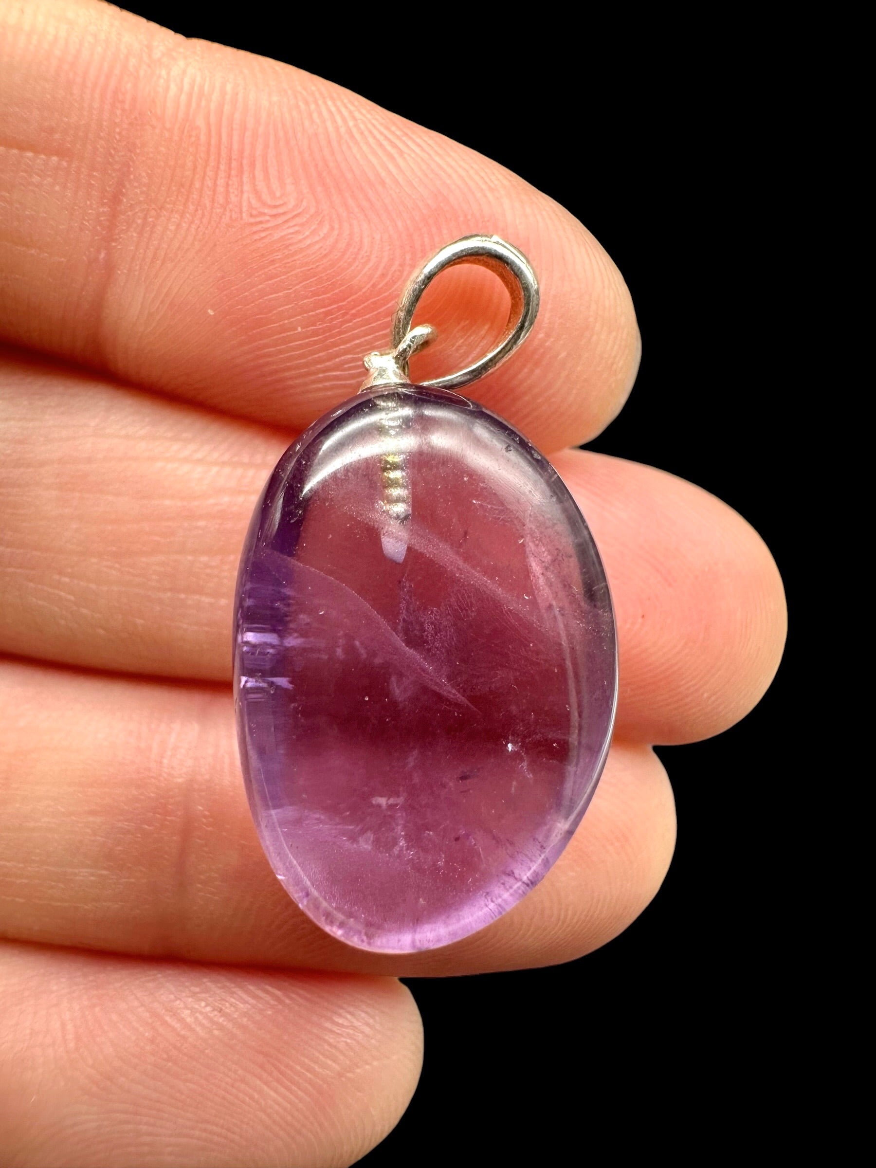 Silver pendant made of amethyst - SP/AM020