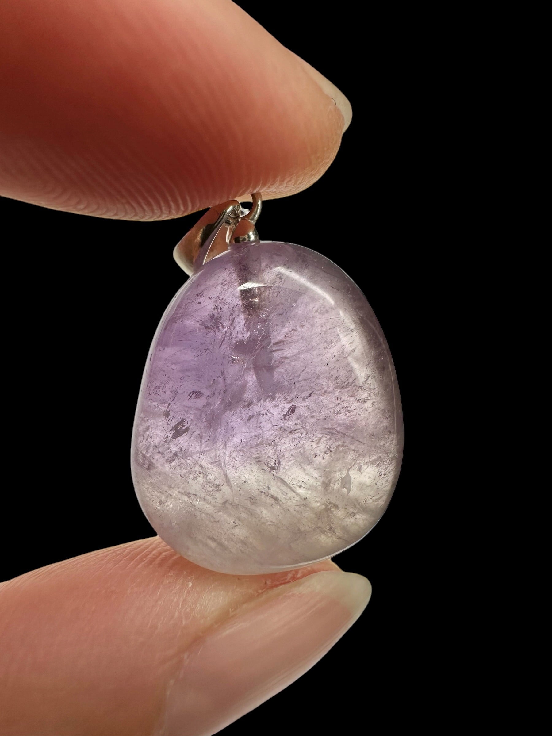 Silver pendant made of amethyst - SP/AM024