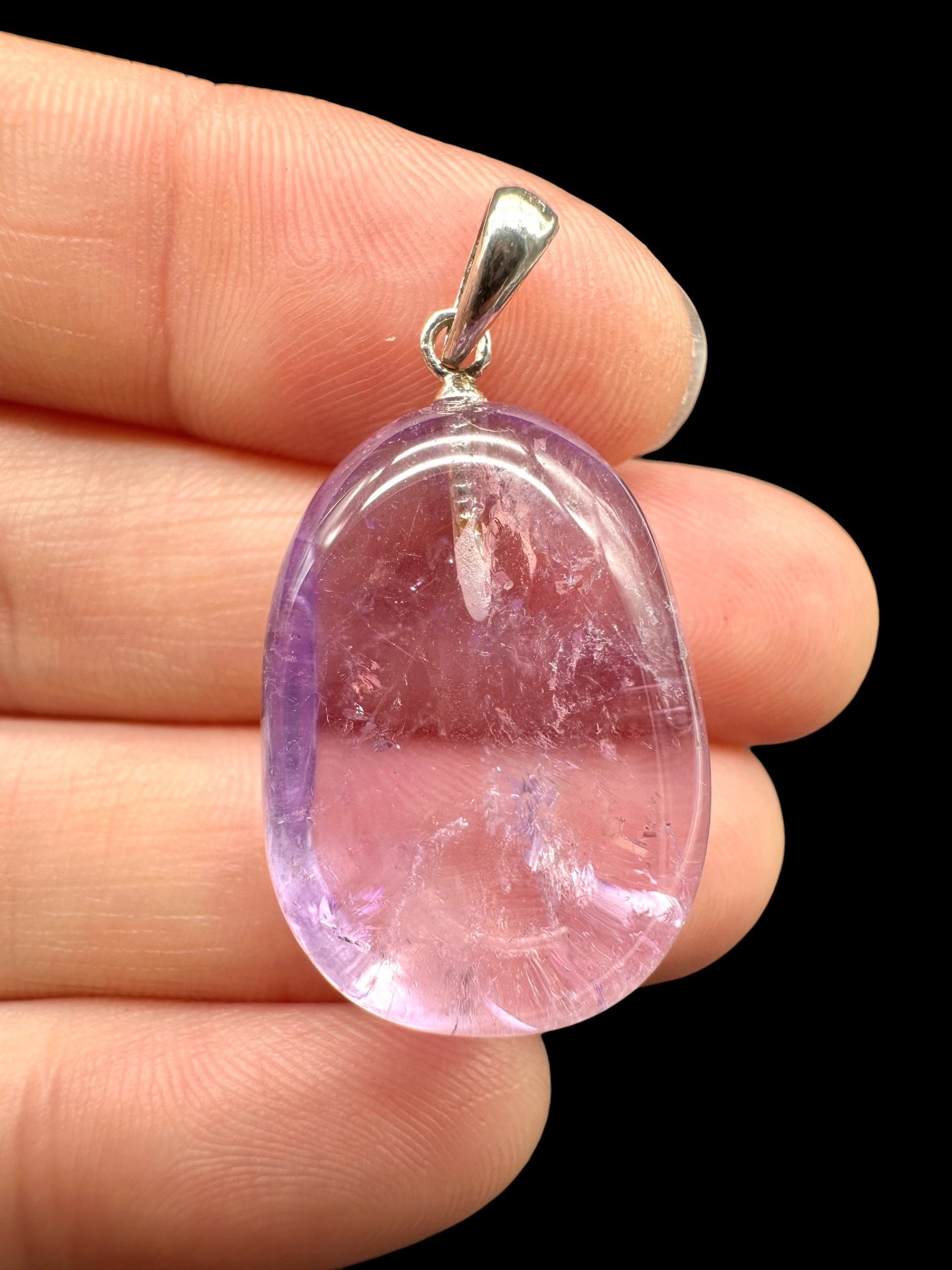 Silver pendant made of amethyst - SP/AM030