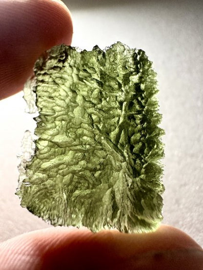 Moldavite Grezza – Nesmen – 4,6g - V066-8