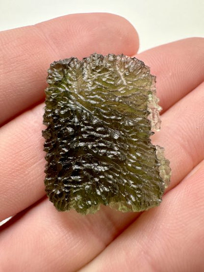 Moldavite Grezza – Nesmen – 4,6g - V066-8