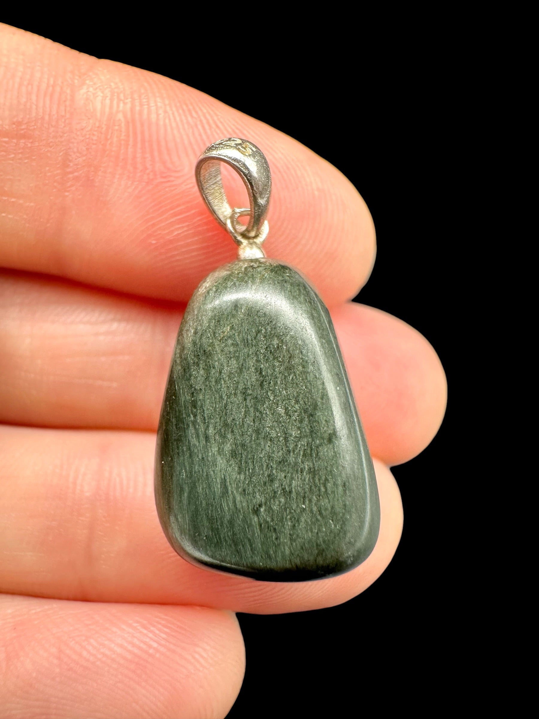 Silver cat's eye pendant - SP/KK05