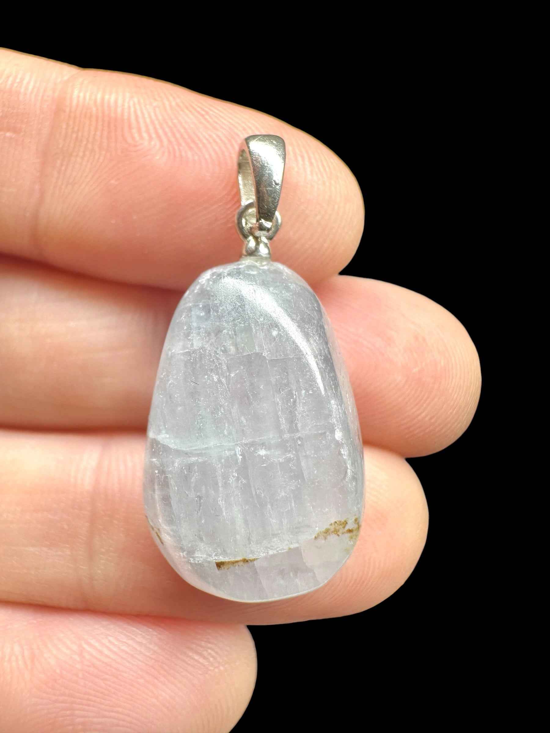 Ciondolo in argento con celestina - SP/CE04