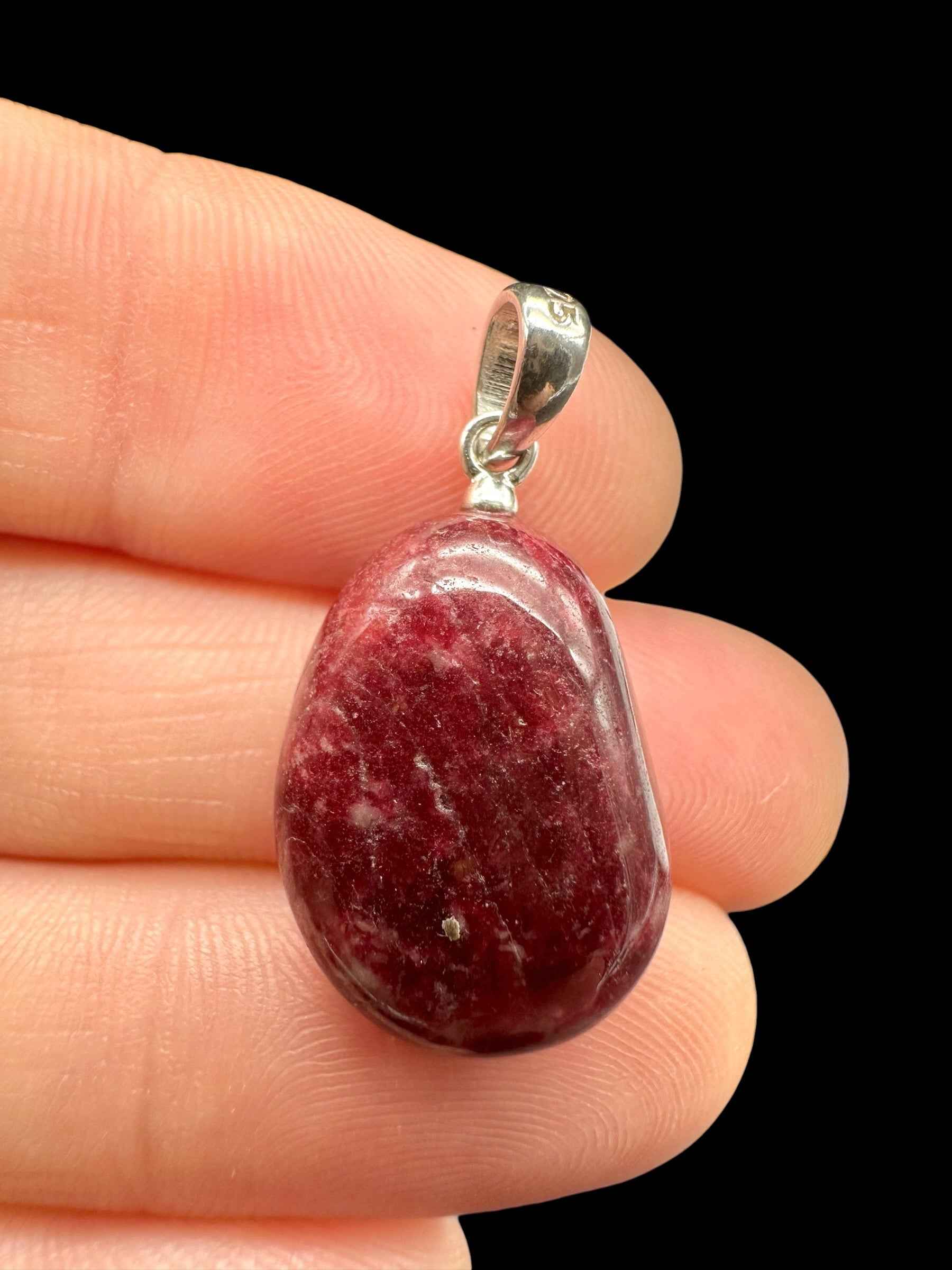 Ciondolo in argento con thulite - SP/TH01