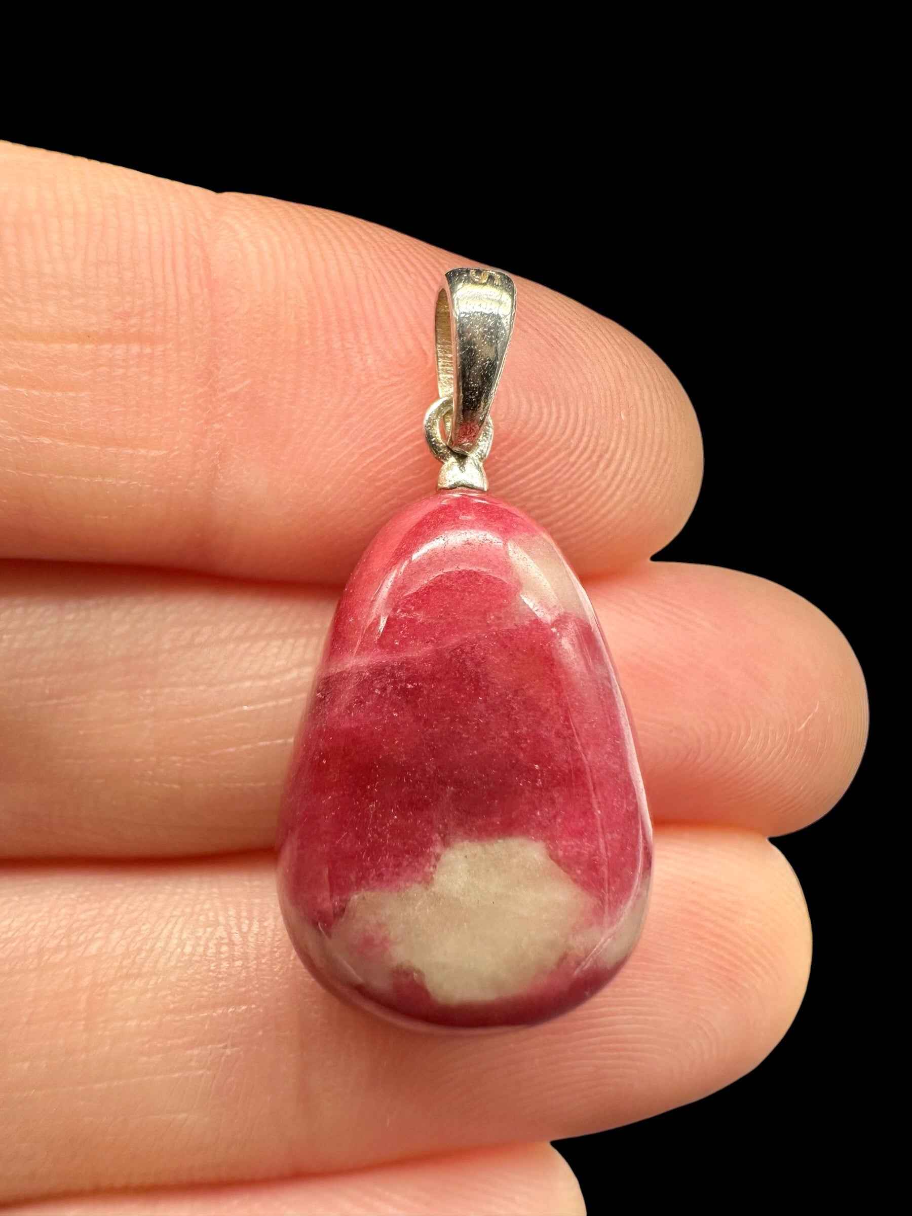 Ciondolo in argento con thulite - SP/TH03