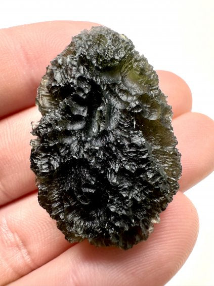 Moldavite Grezza – Kvitkovice – 12,4g - V486-1