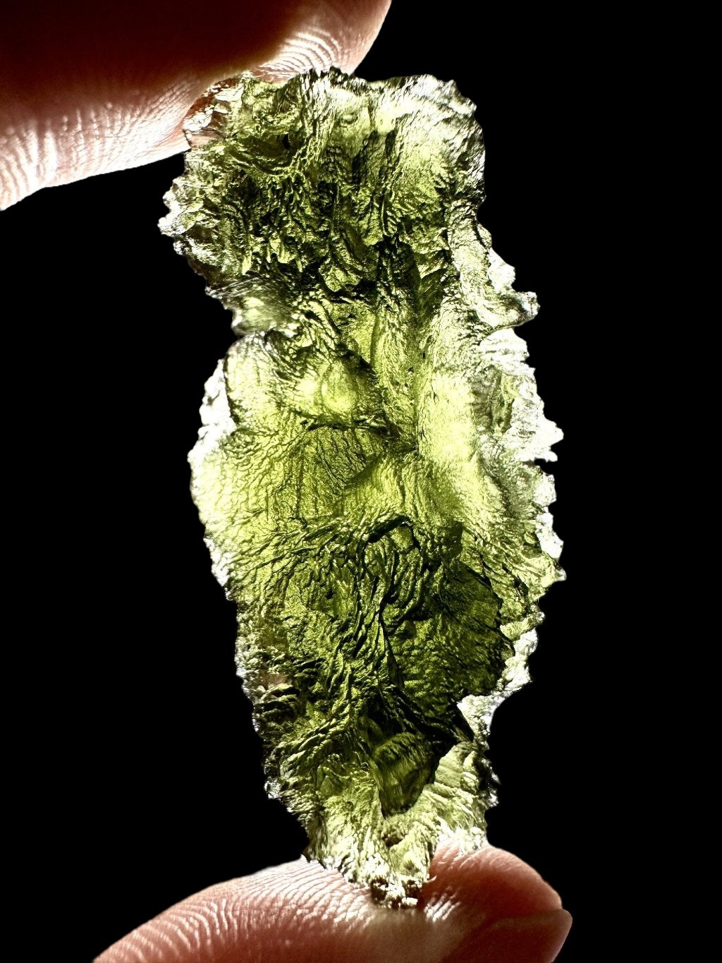 Moldavite – Dolní Chrastany – 15,9g - V2032