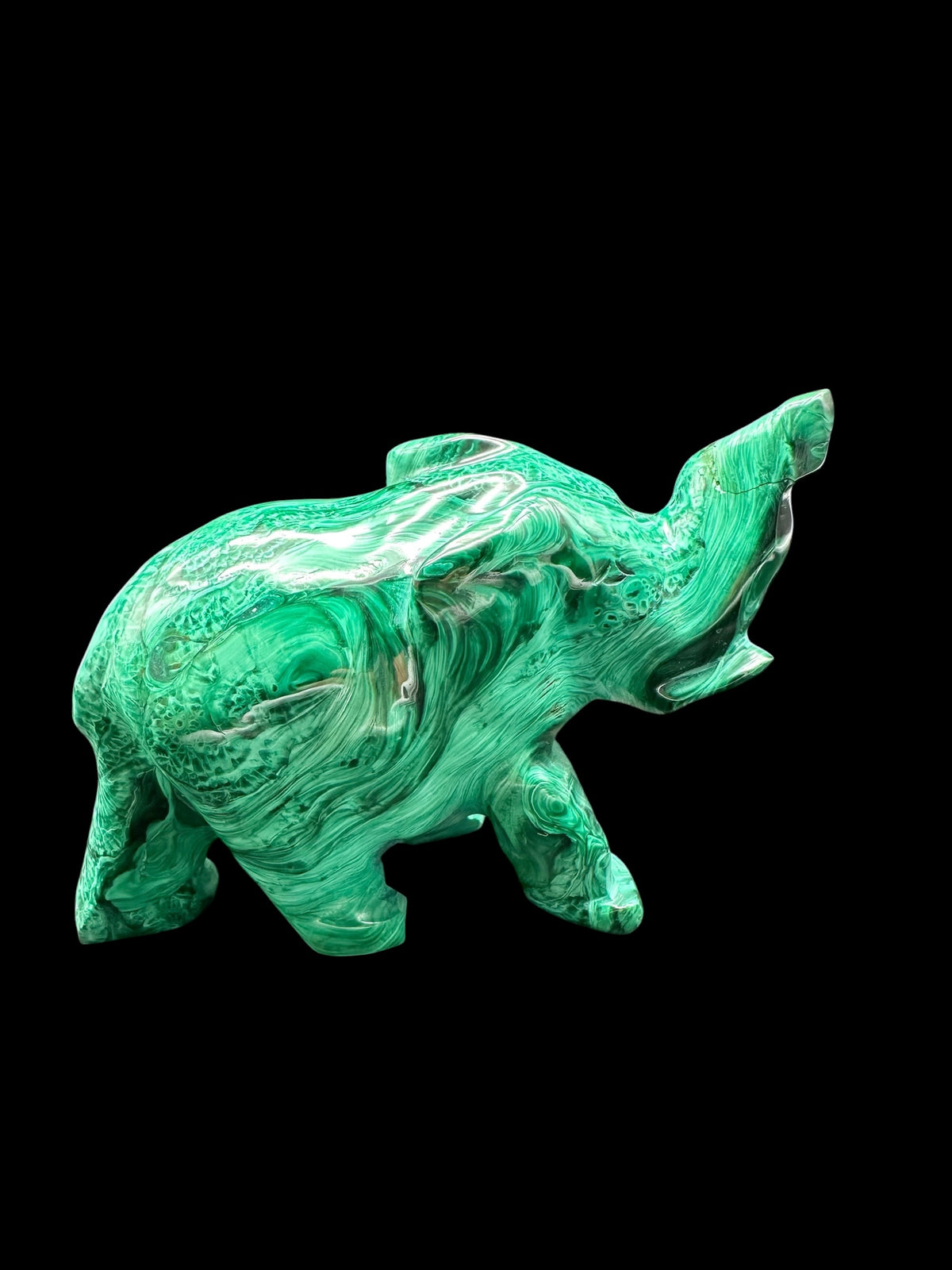 Malachite animal – elephant