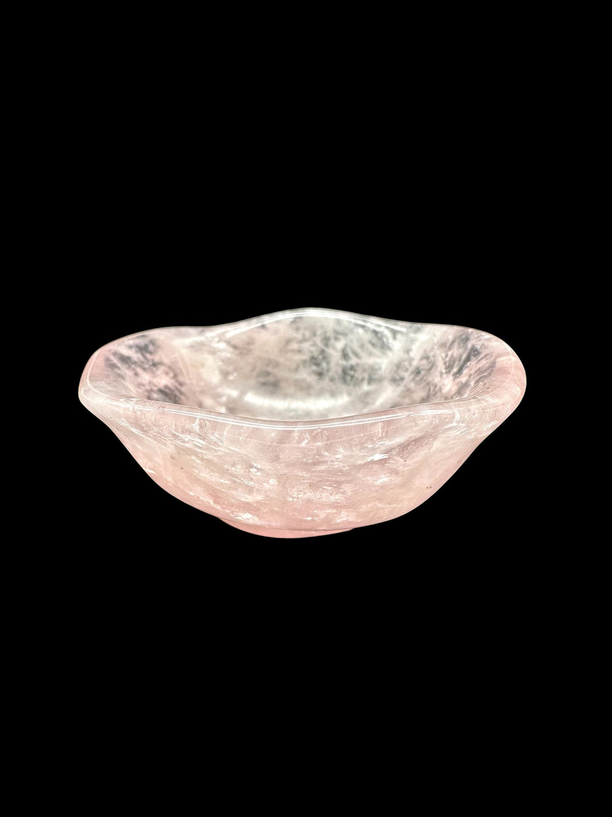Rose quartz bowl – random piece