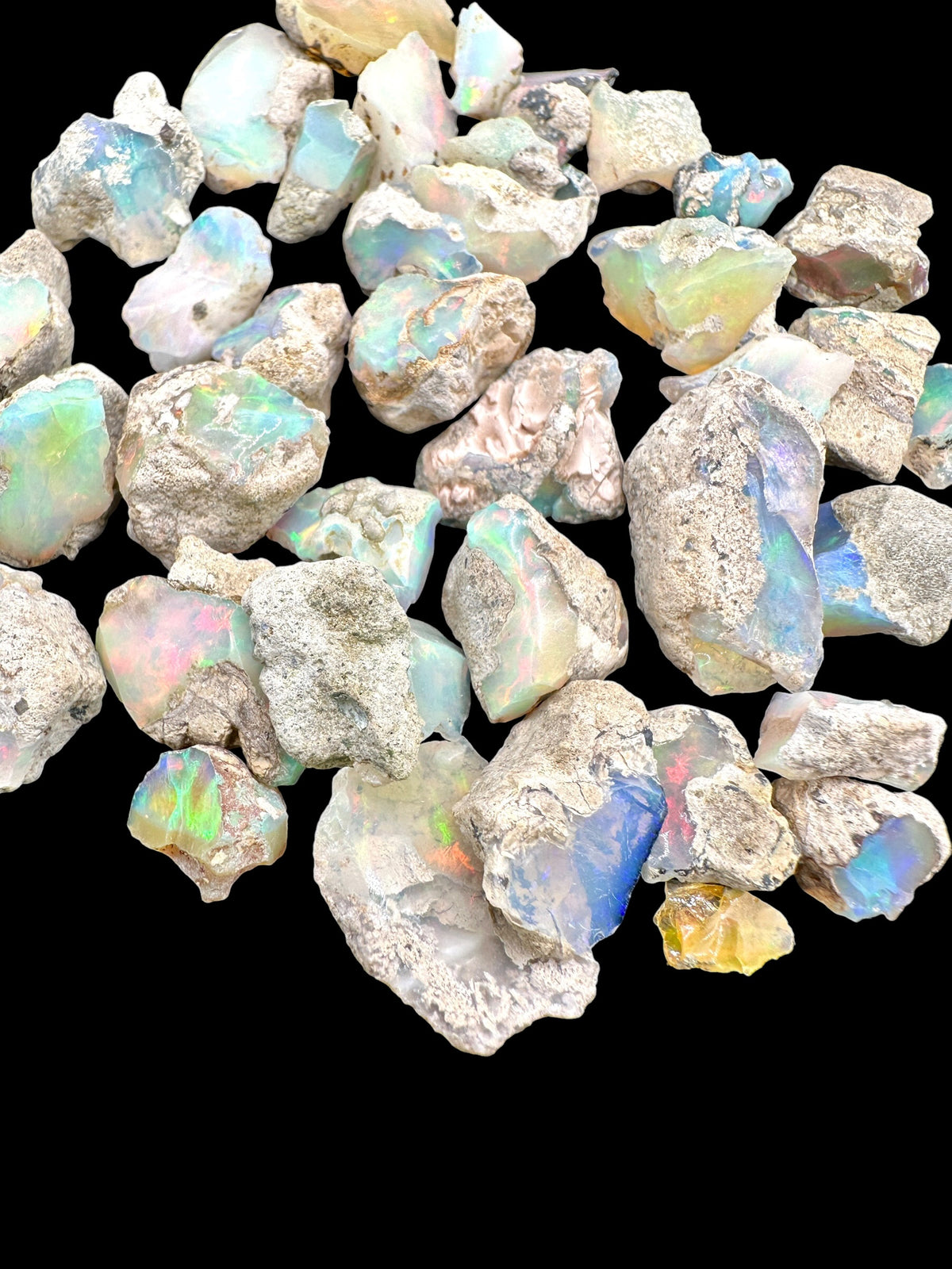 50g of precious opals – Welo, Ethiopia - OVEL02