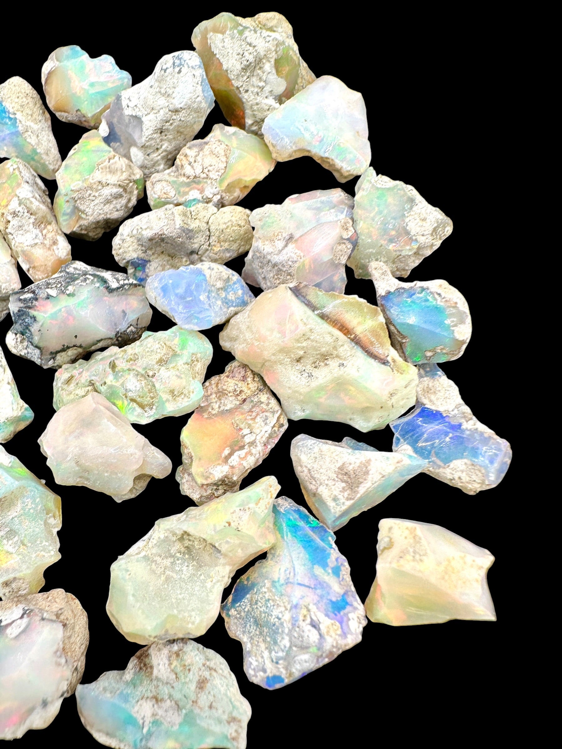 50g of precious opals – Welo, Ethiopia - OVEL03
