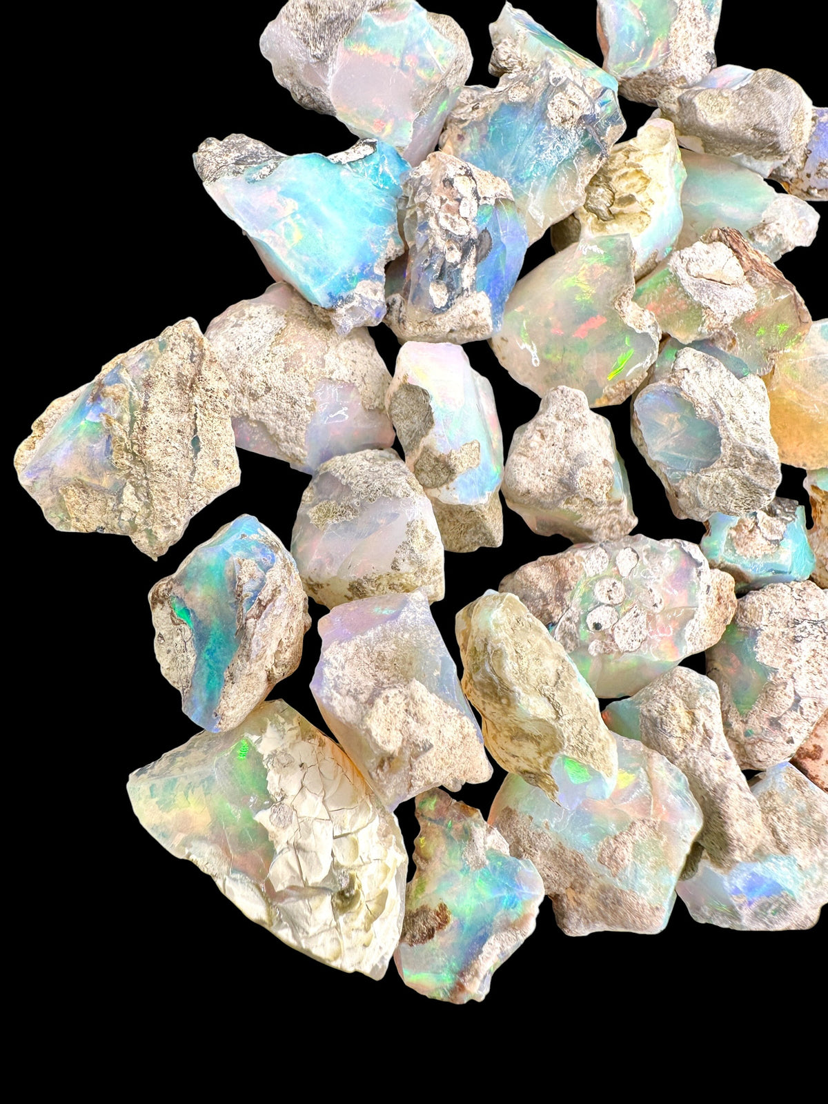 30g of precious opals – Welo, Ethiopia - OVEL04