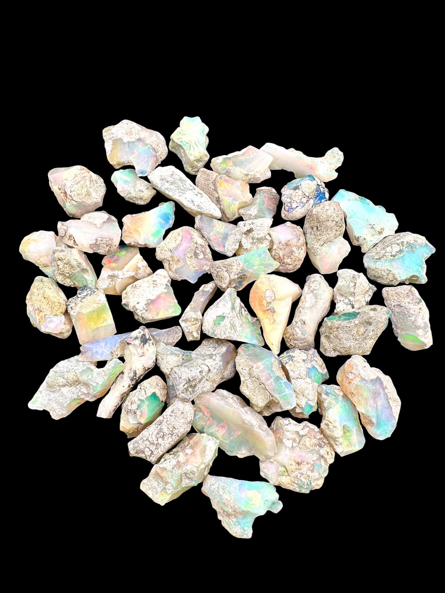 75g of precious opals – Welo, Ethiopia