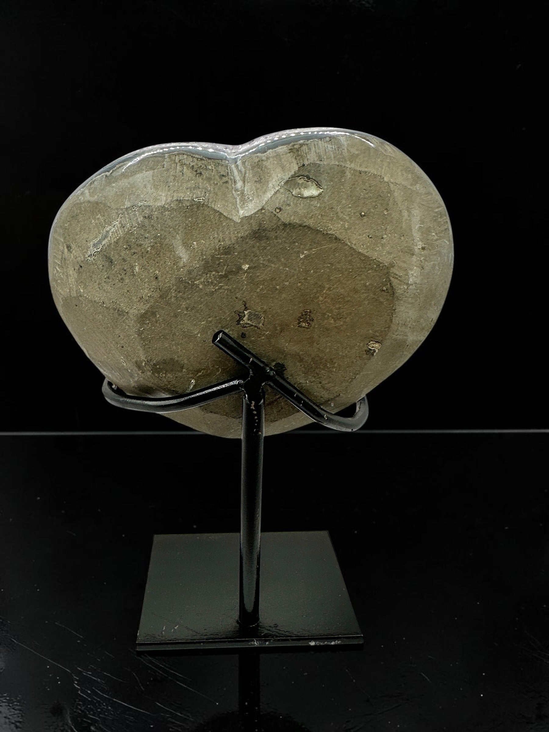 Amethyst Heart from Uruguay 706g - AMS21