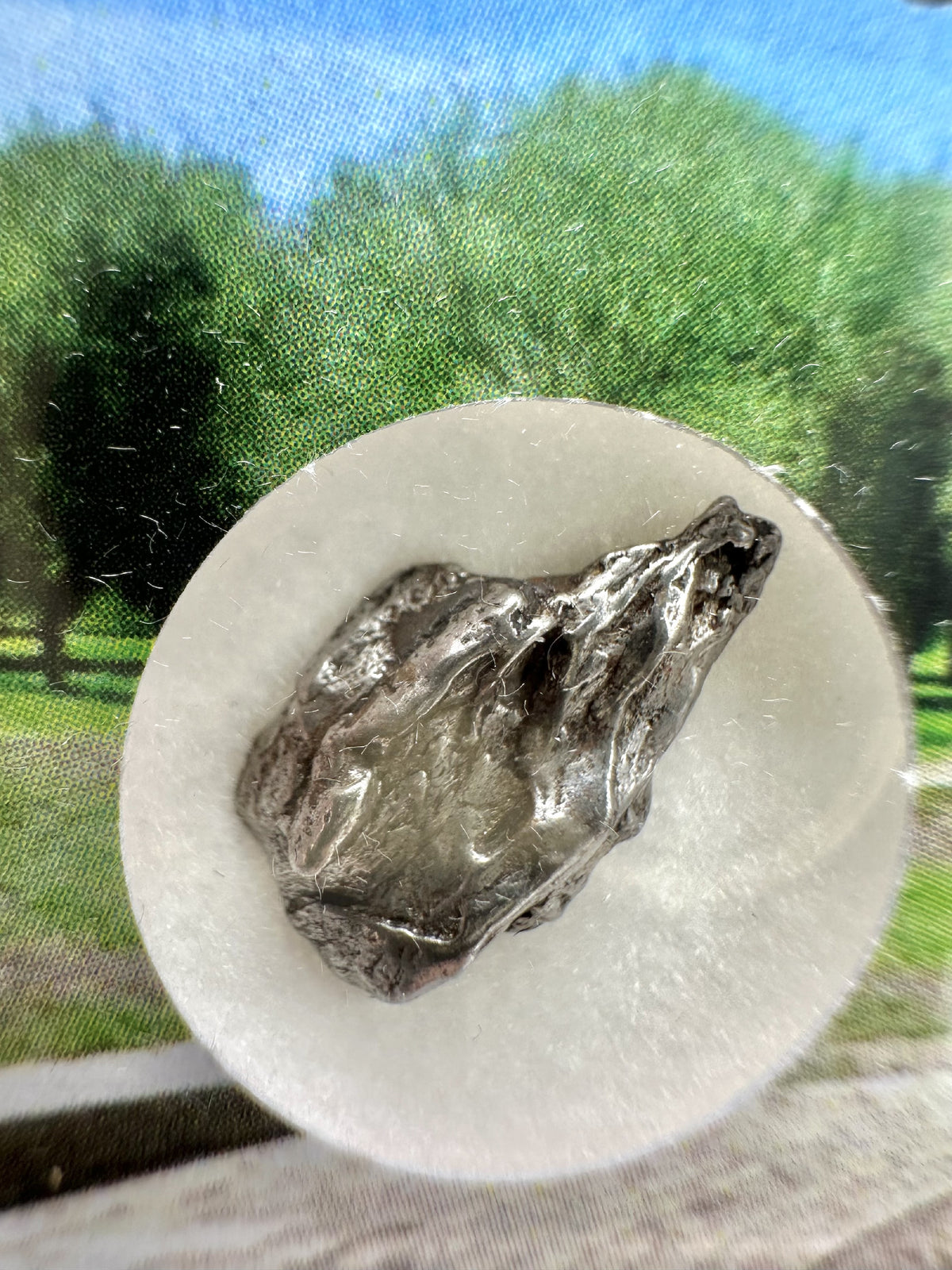 Iron meteorite 1,2-1,3g – Campo del Cielo, Argentina – random piece - ZM501