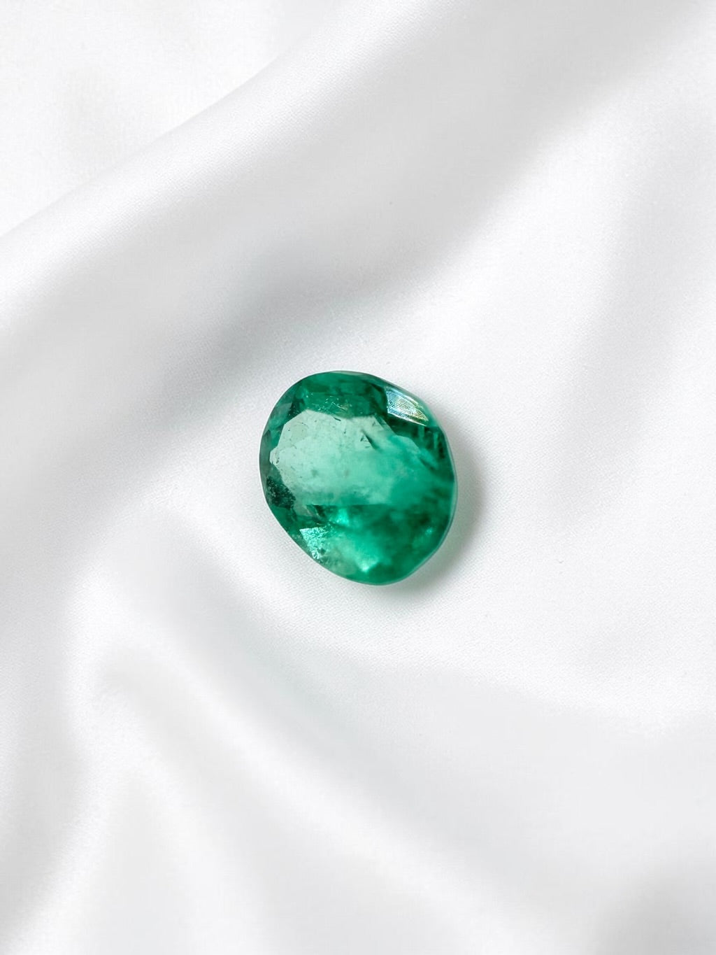 Faceted emerald from Colombia 0,22ct - BS031