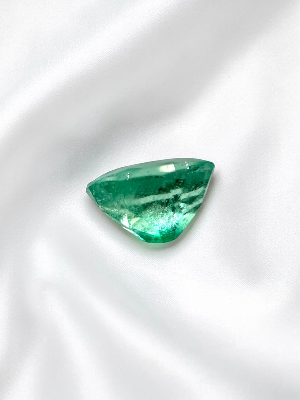 Faceted emerald from Colombia 0,22ct - BS031