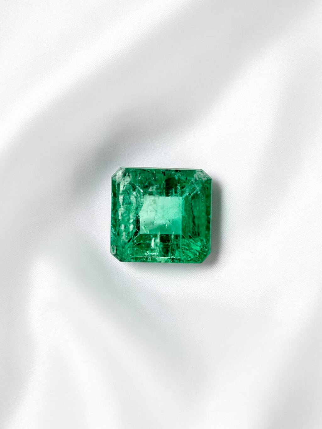 Faceted emerald from Colombia 0,34ct
