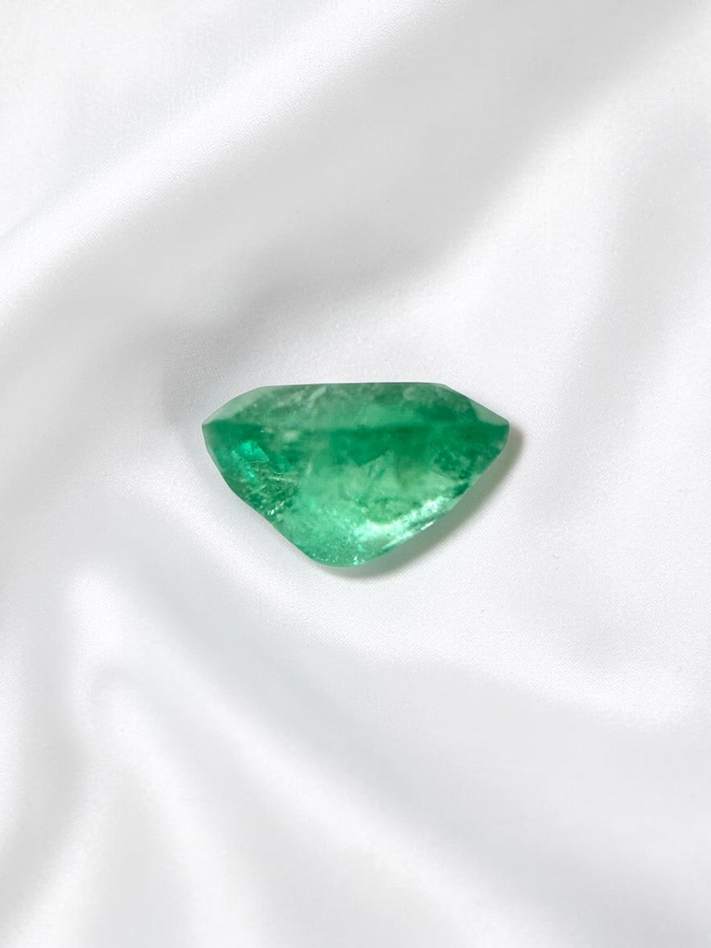 Faceted emerald from Colombia 0,22ct - BS034