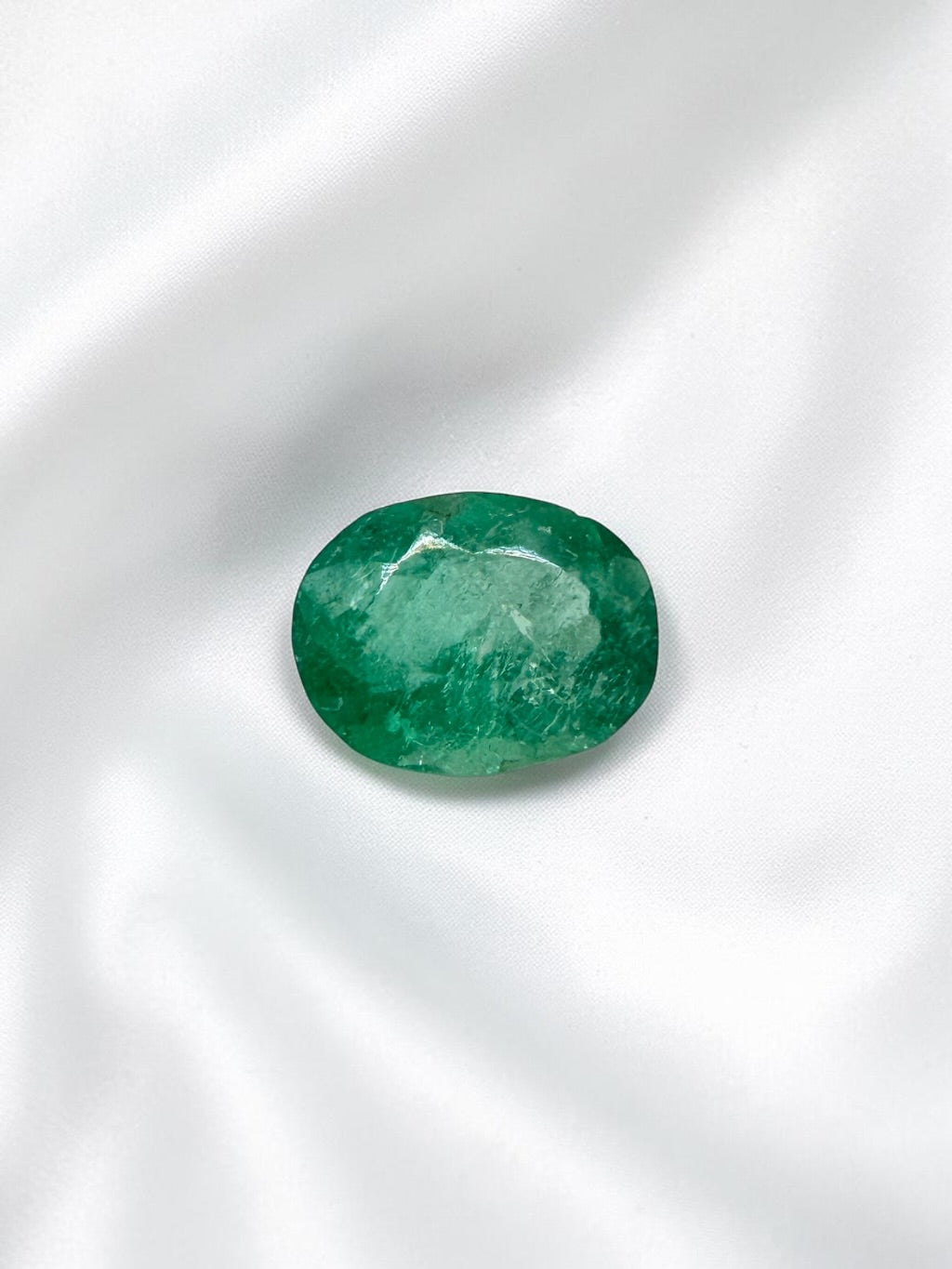 Faceted emerald from Colombia 0,22ct