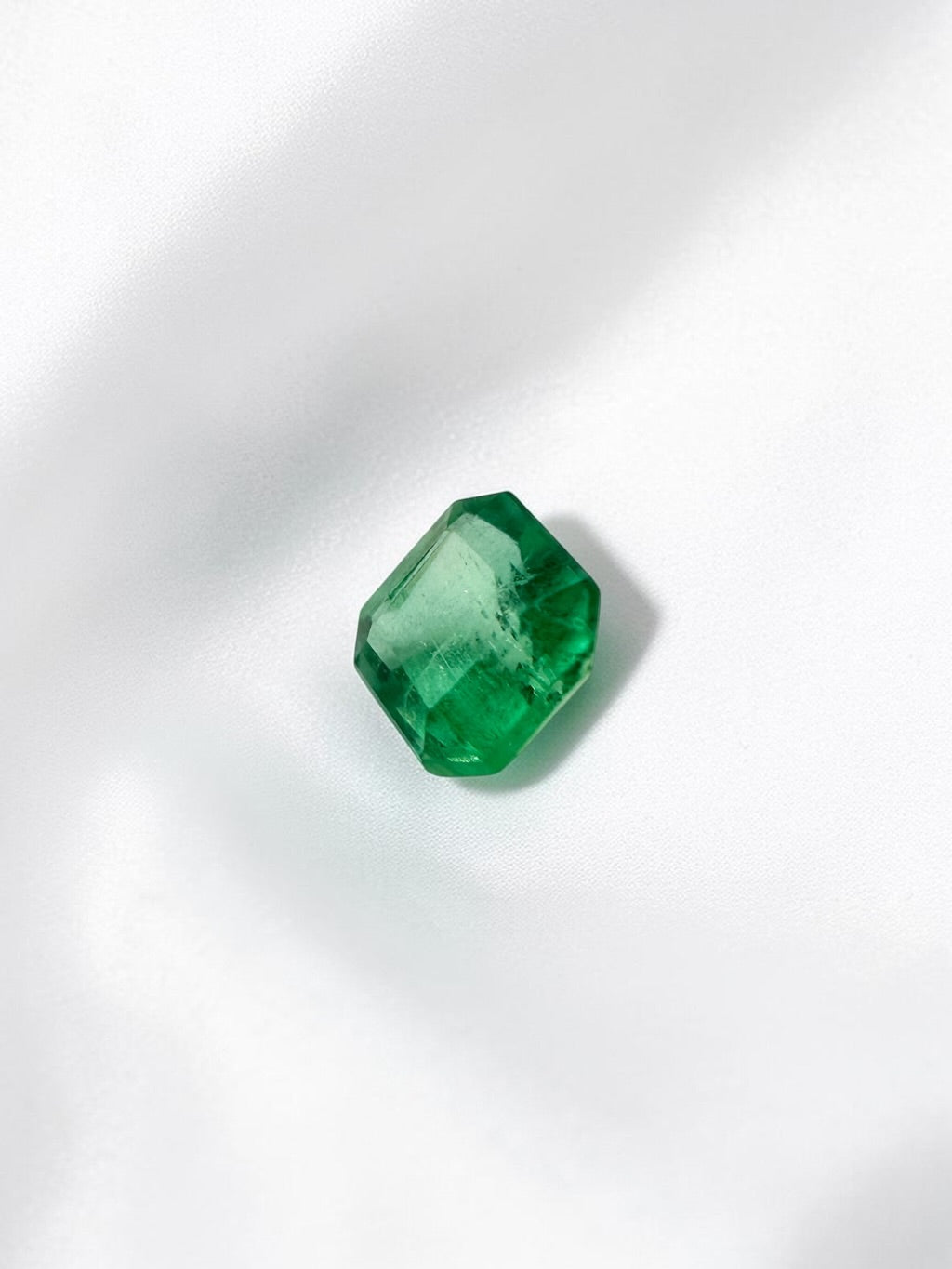 Faceted emerald from Colombia 0,21ct - BS035