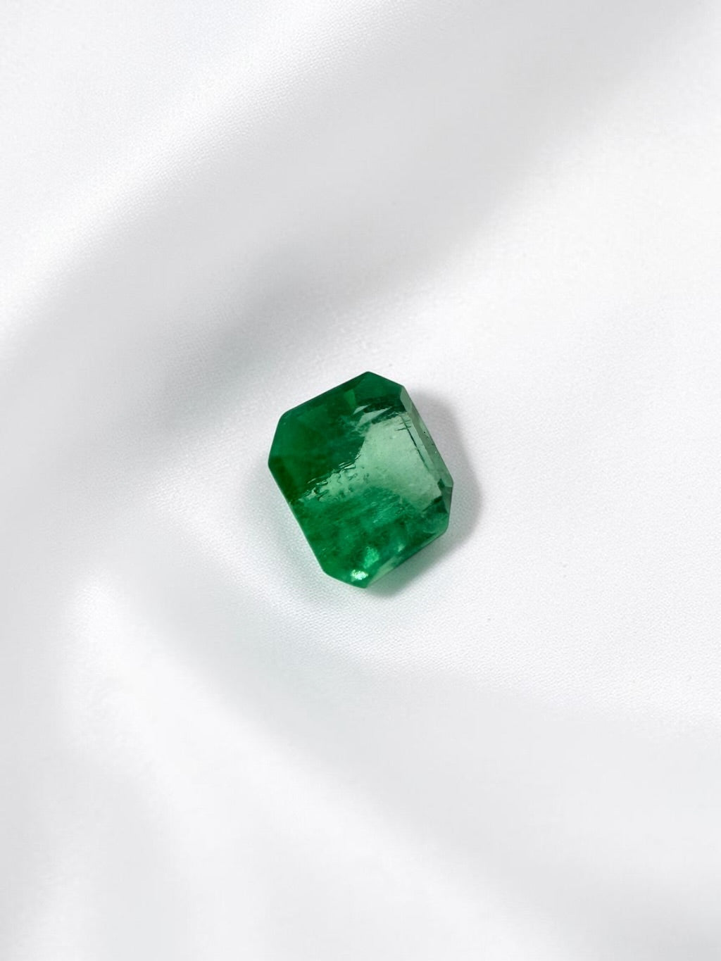Faceted emerald from Colombia 0,21ct - BS035
