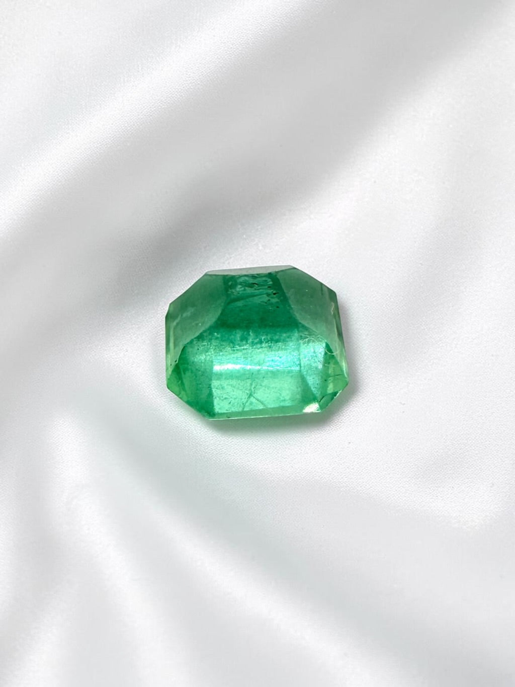 Faceted emerald from Colombia 0,21ct - BS035