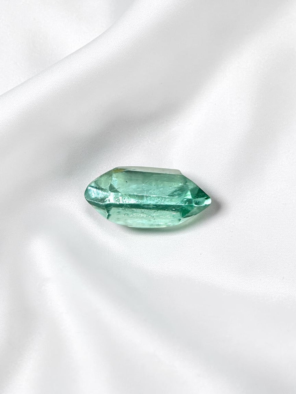Faceted emerald from Colombia 0,16ct - BS036