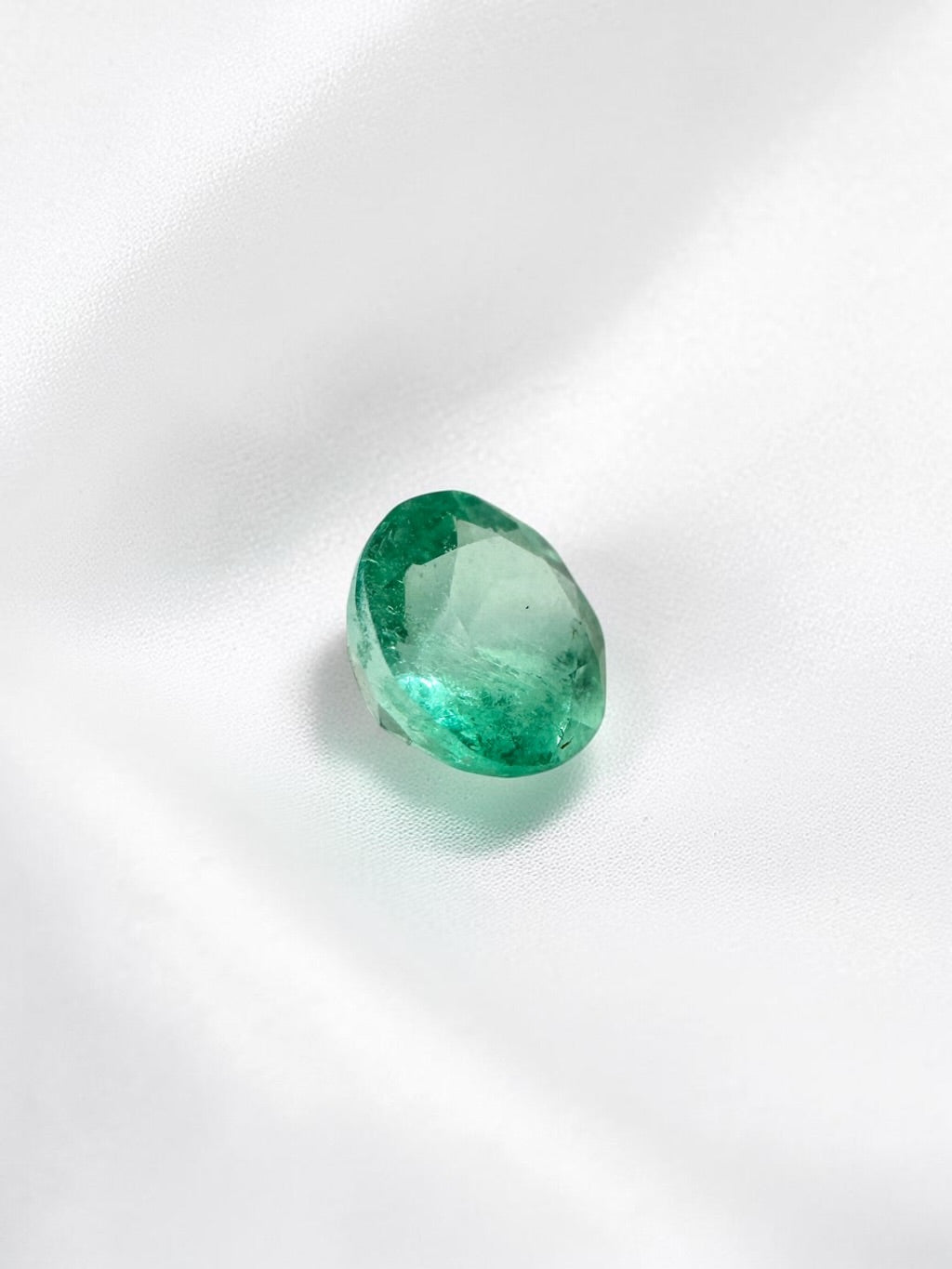 Faceted emerald from Colombia 0,41ct - BS037