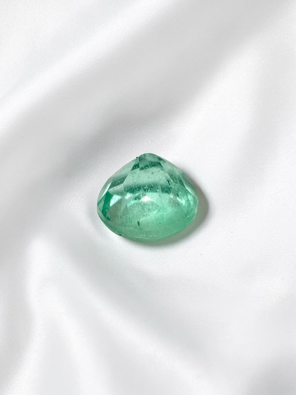 Faceted emerald from Colombia 0,41ct - BS037