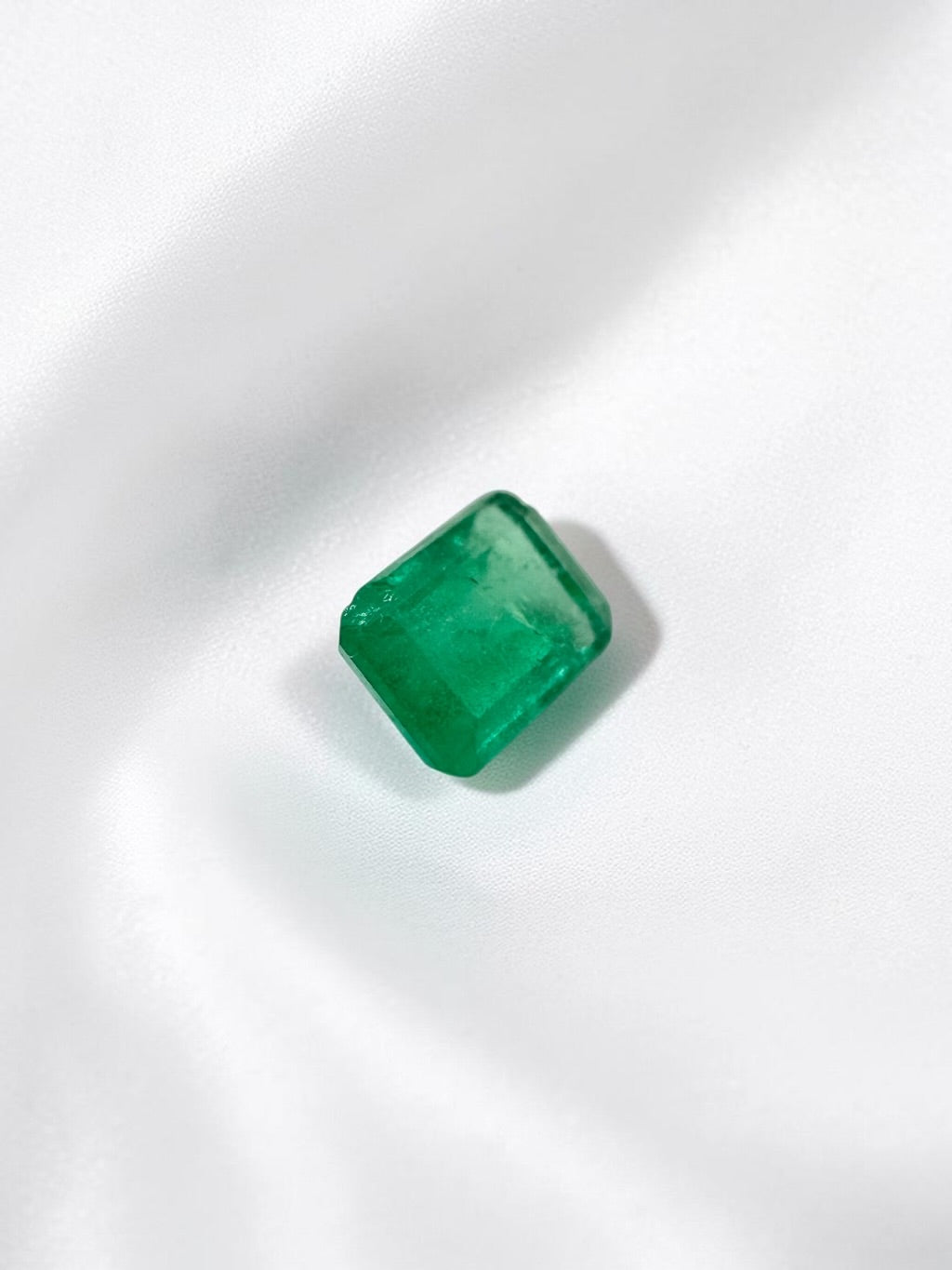 Faceted emerald from Colombia 0,28ct - BS038